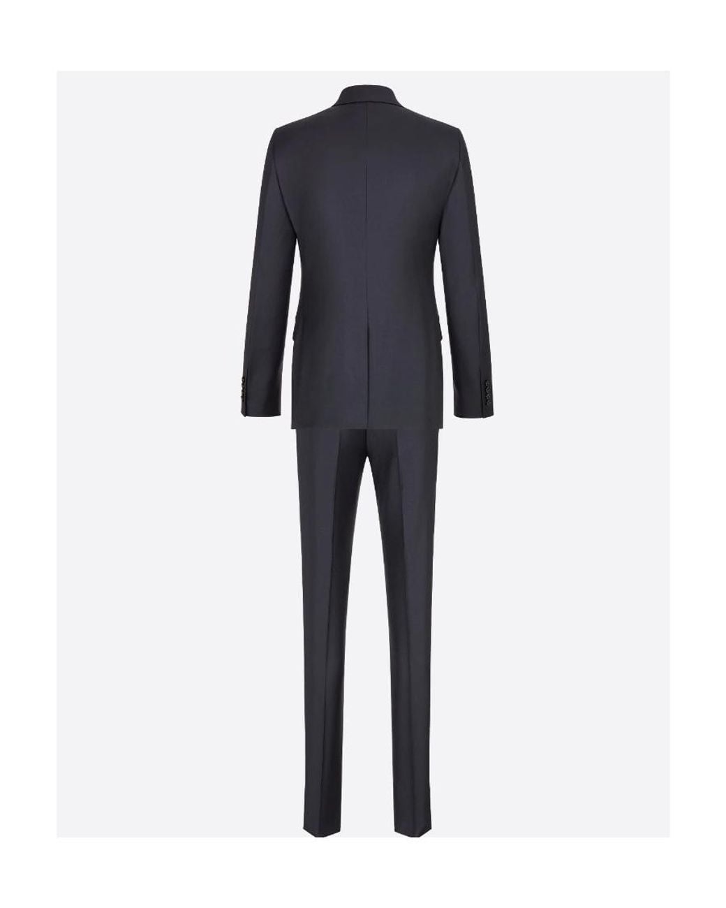 Dior Blue Classic Suit for men