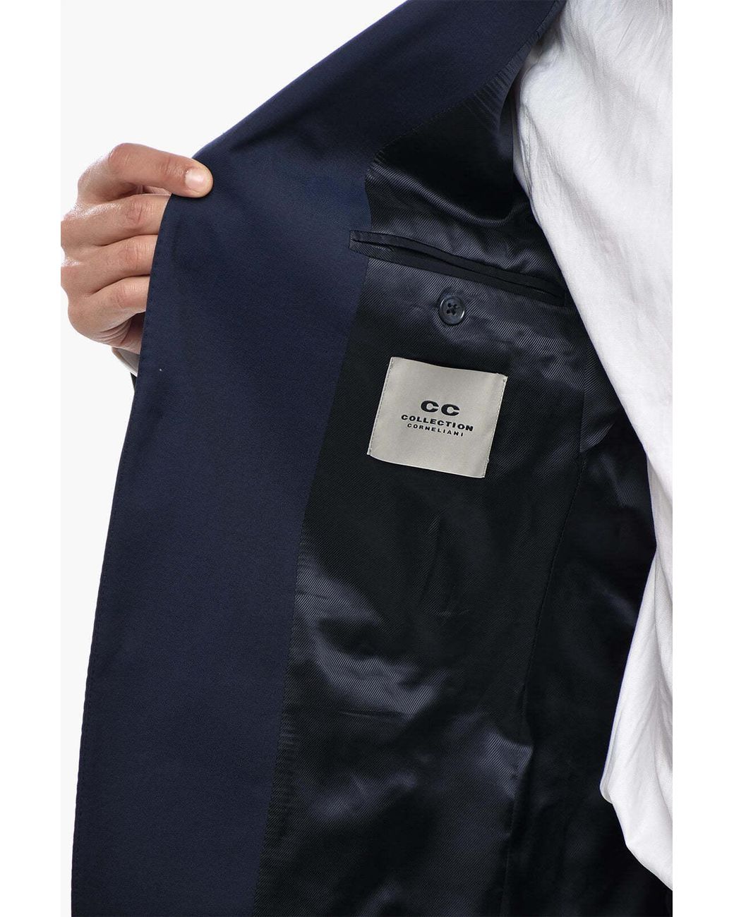 Corneliani Blue Cc Collection Two-Button Suit for men