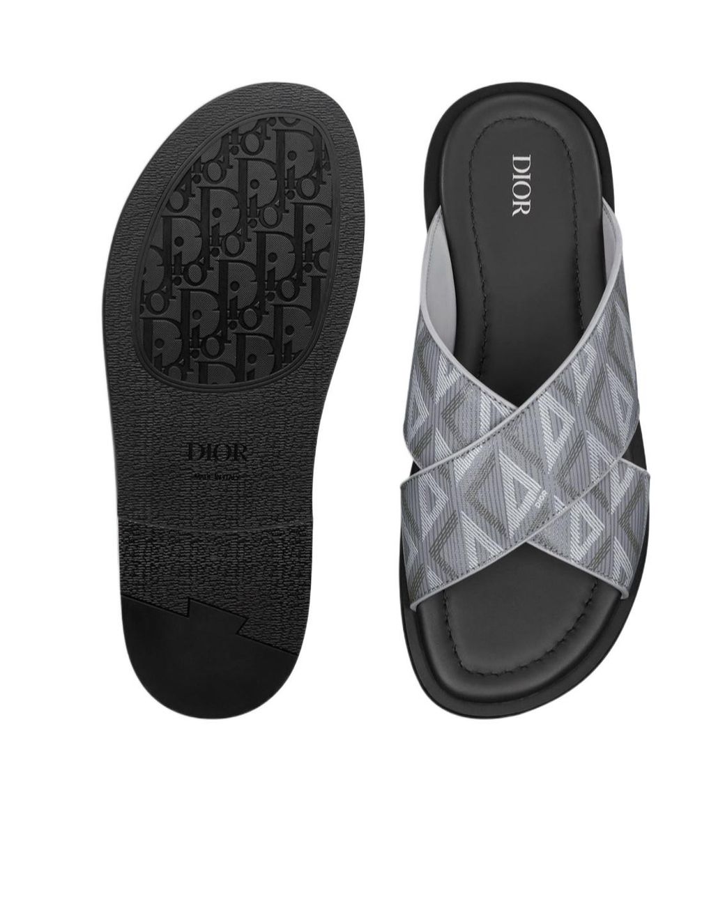 DIOR☆25SS Alias クラシック ロゴ サンダル MENS BLACK Dior Alias Sandal for Men | Lyst