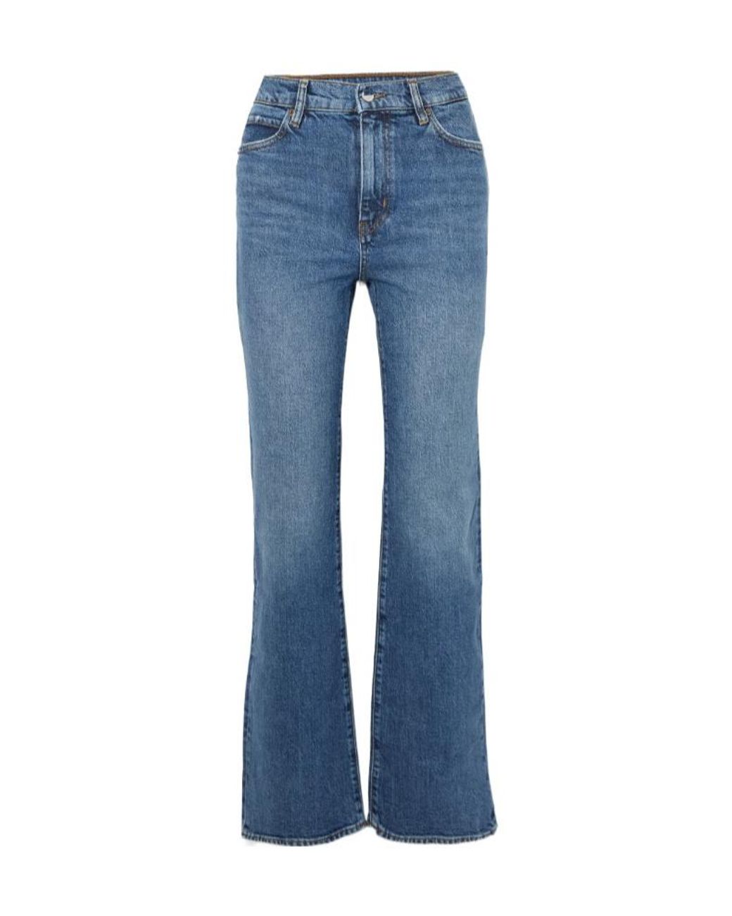 FRAME Blue The Pixie Arrow Bootcut Jeans