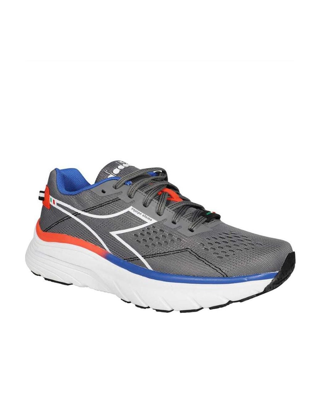 Diadora Blue Mesh Running Low-Top Sneakers for men