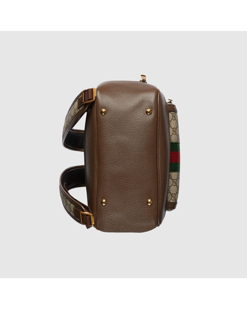 Gucci Green Zaino Ophidia Gg Leather Backpack for men