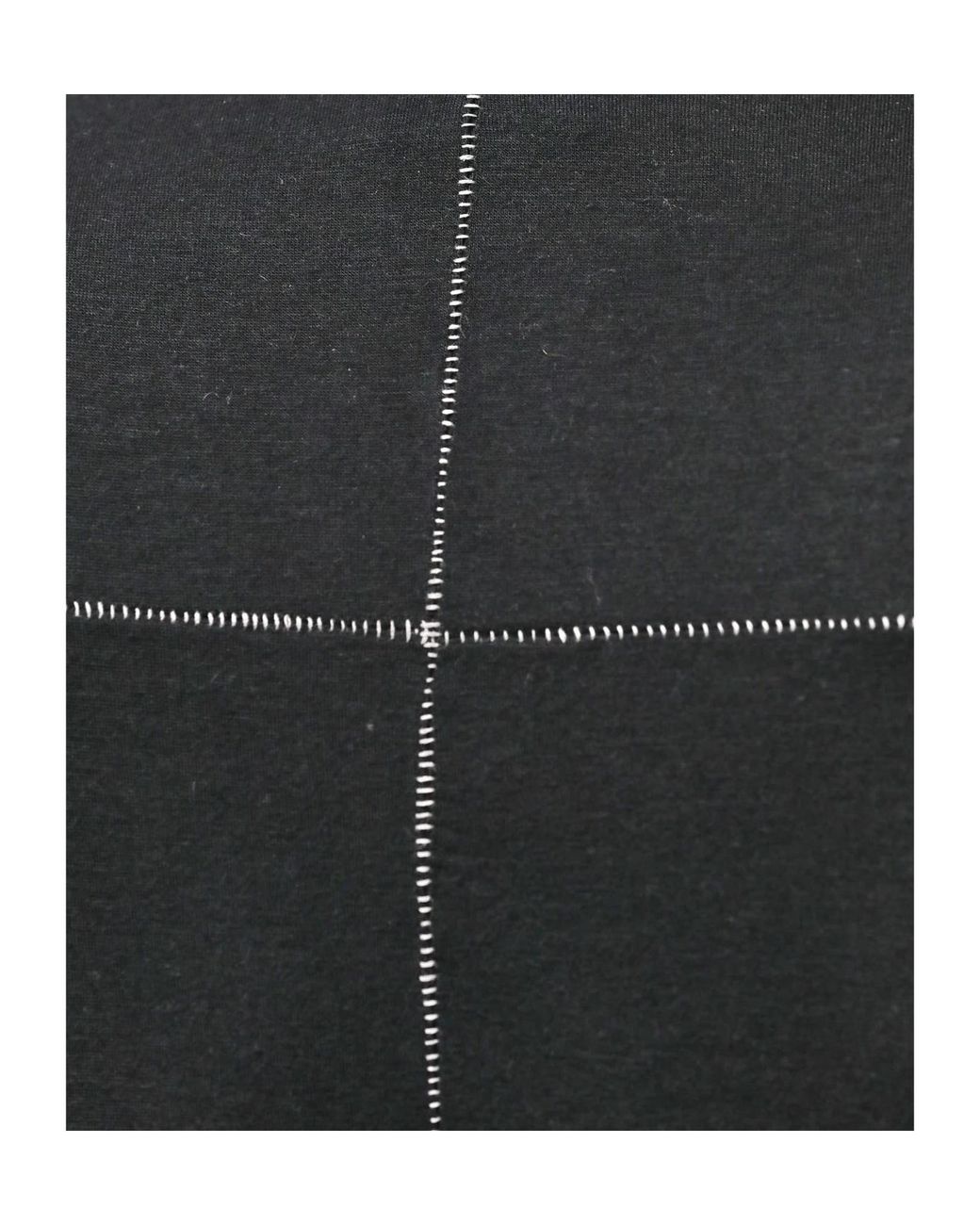 Thom Krom Black Long Sleeved Turtleneck T-Shirt for men