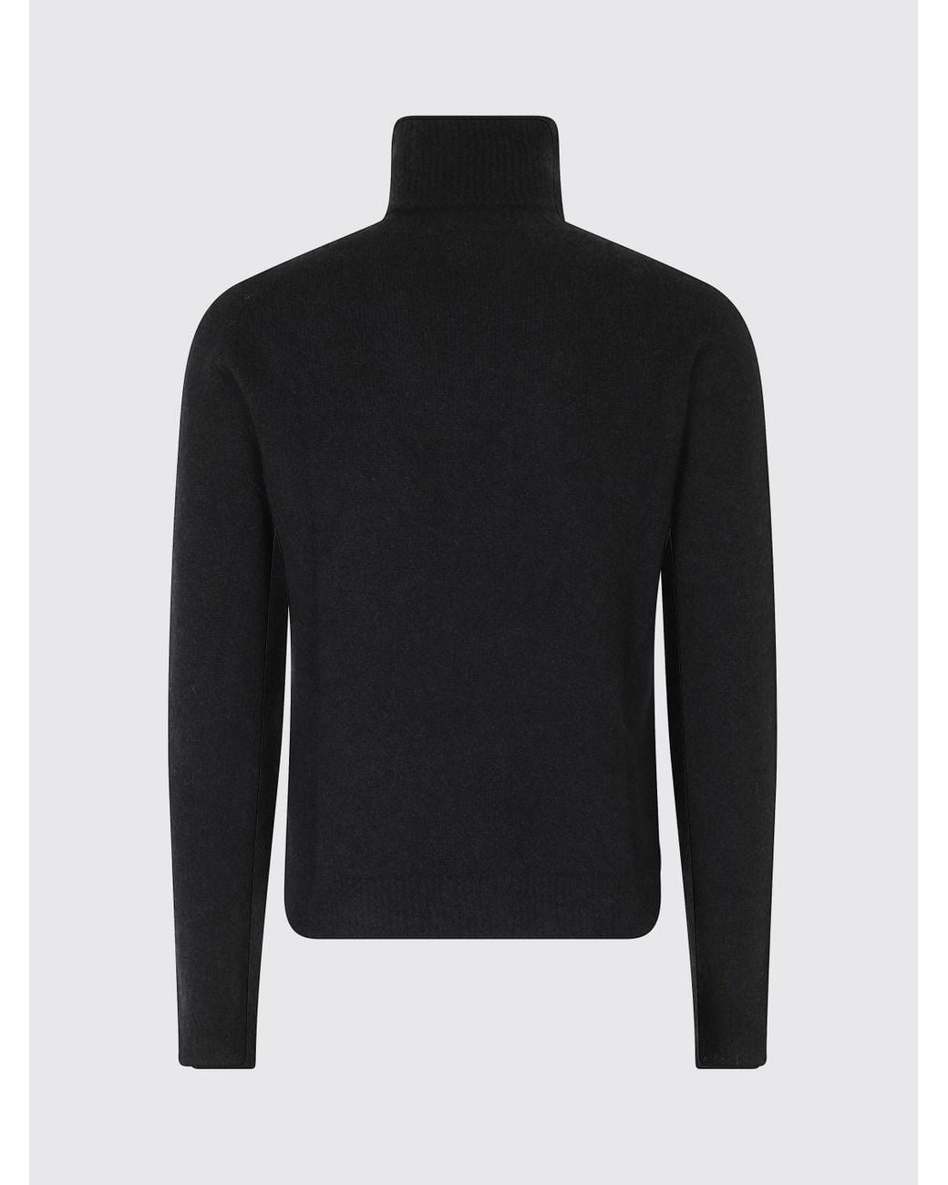 Roberto Collina Black Turtleneck Sweatshirt