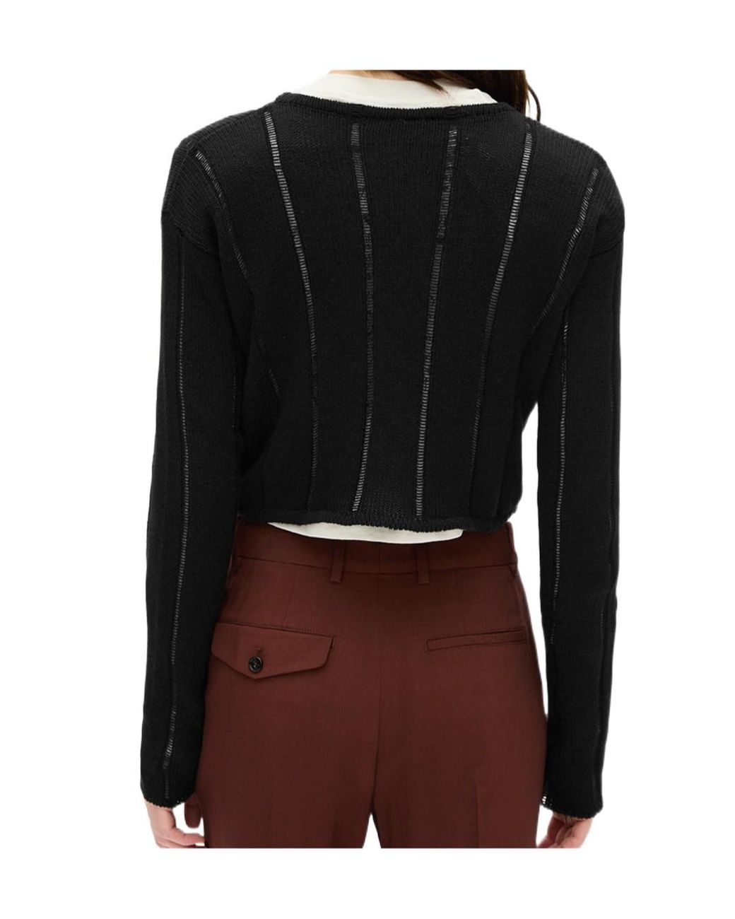 Ann Demeulemeester Black Jacklin Cardigan