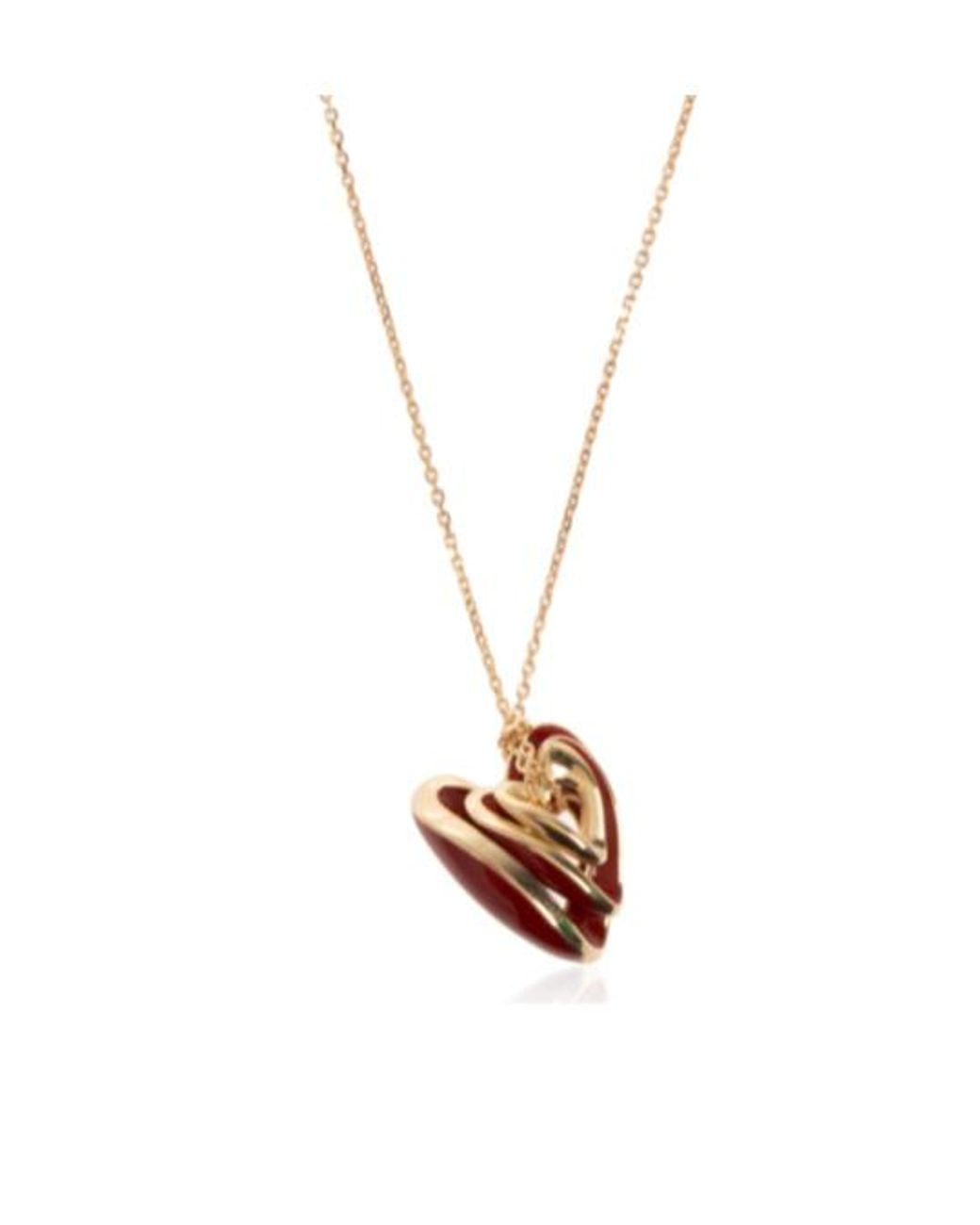Bottega Veneta White Pendant Necklace