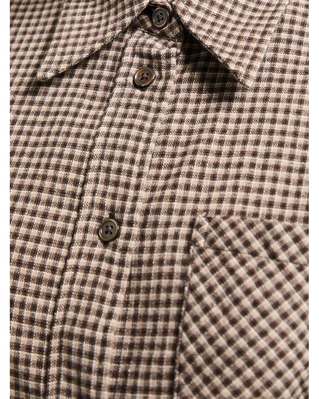 Our Legacy Brown Daisy Shirt