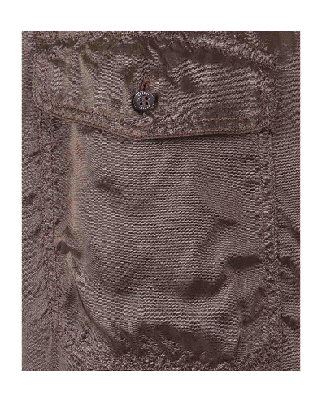 Aspesi Brown Short Sleeved Shirt