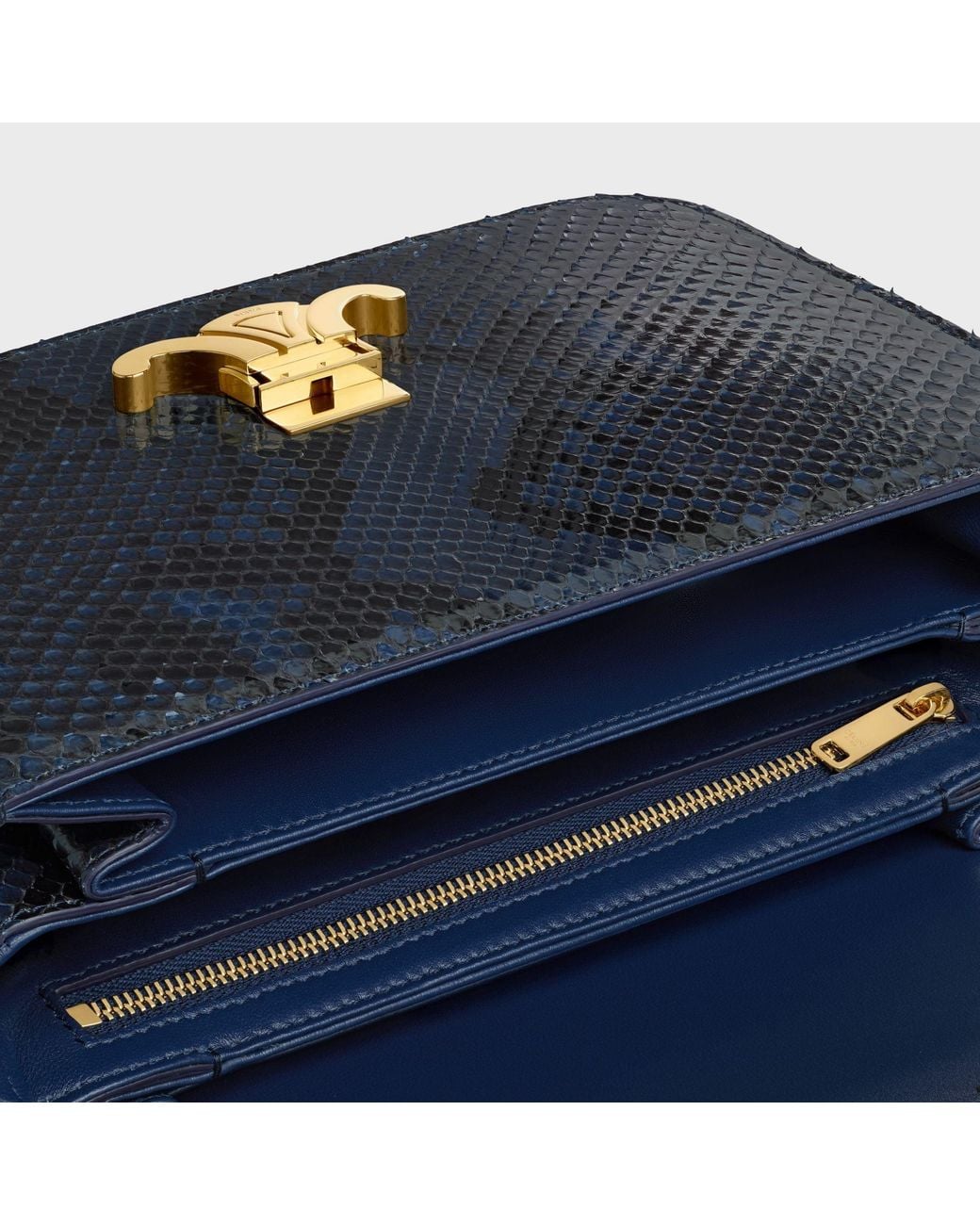 Céline Black Classique Triomphe Bag