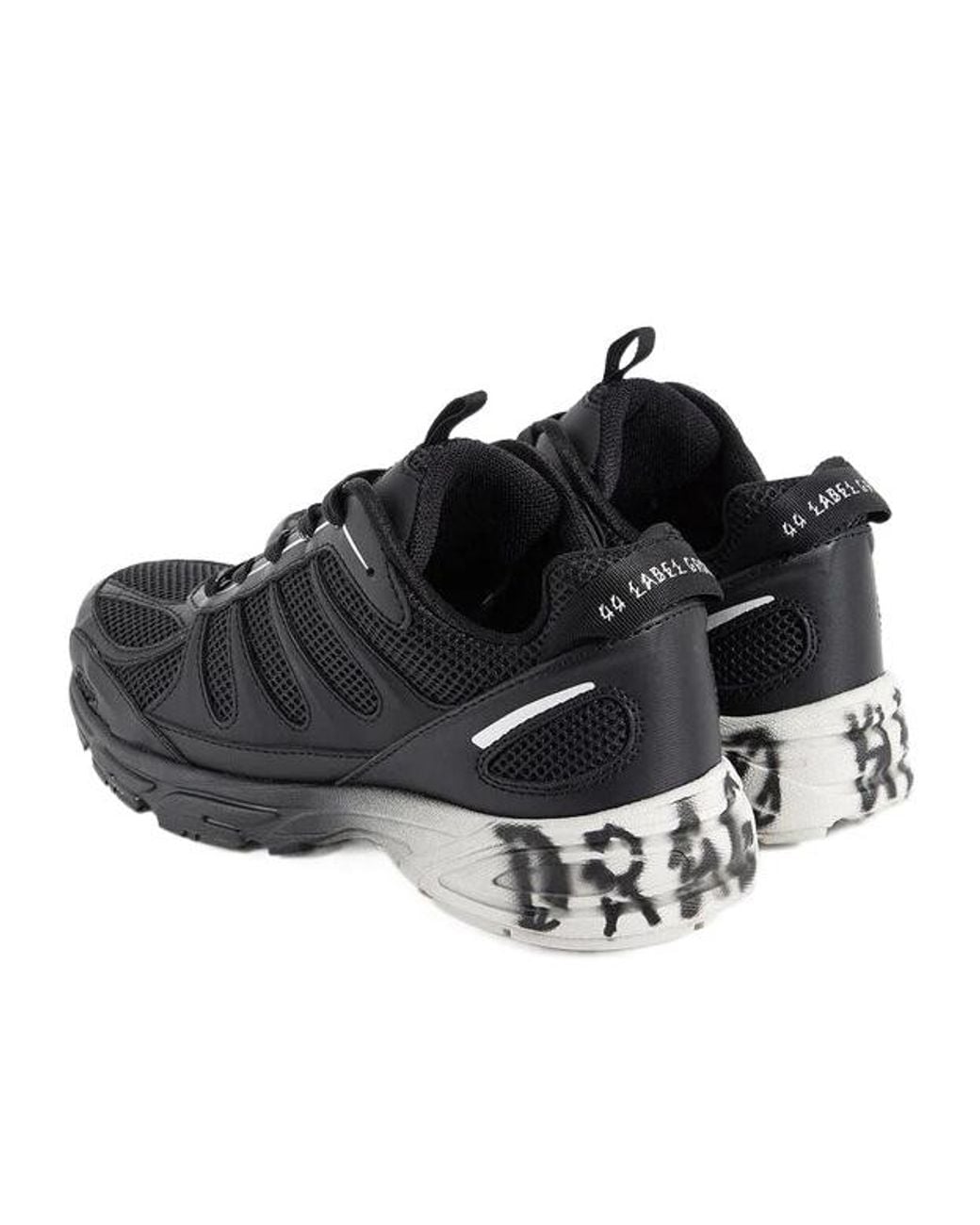 44 Label Group Black Label Group Dragger Logoed Sneakers for men
