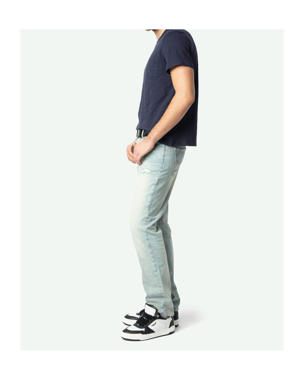 Zadig & Voltaire Blue John Jeans for men