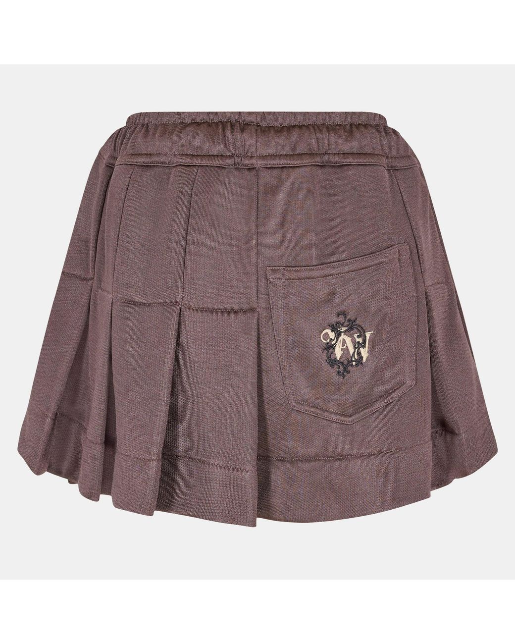 Vivienne Westwood Brown Elastic Waist Skirt