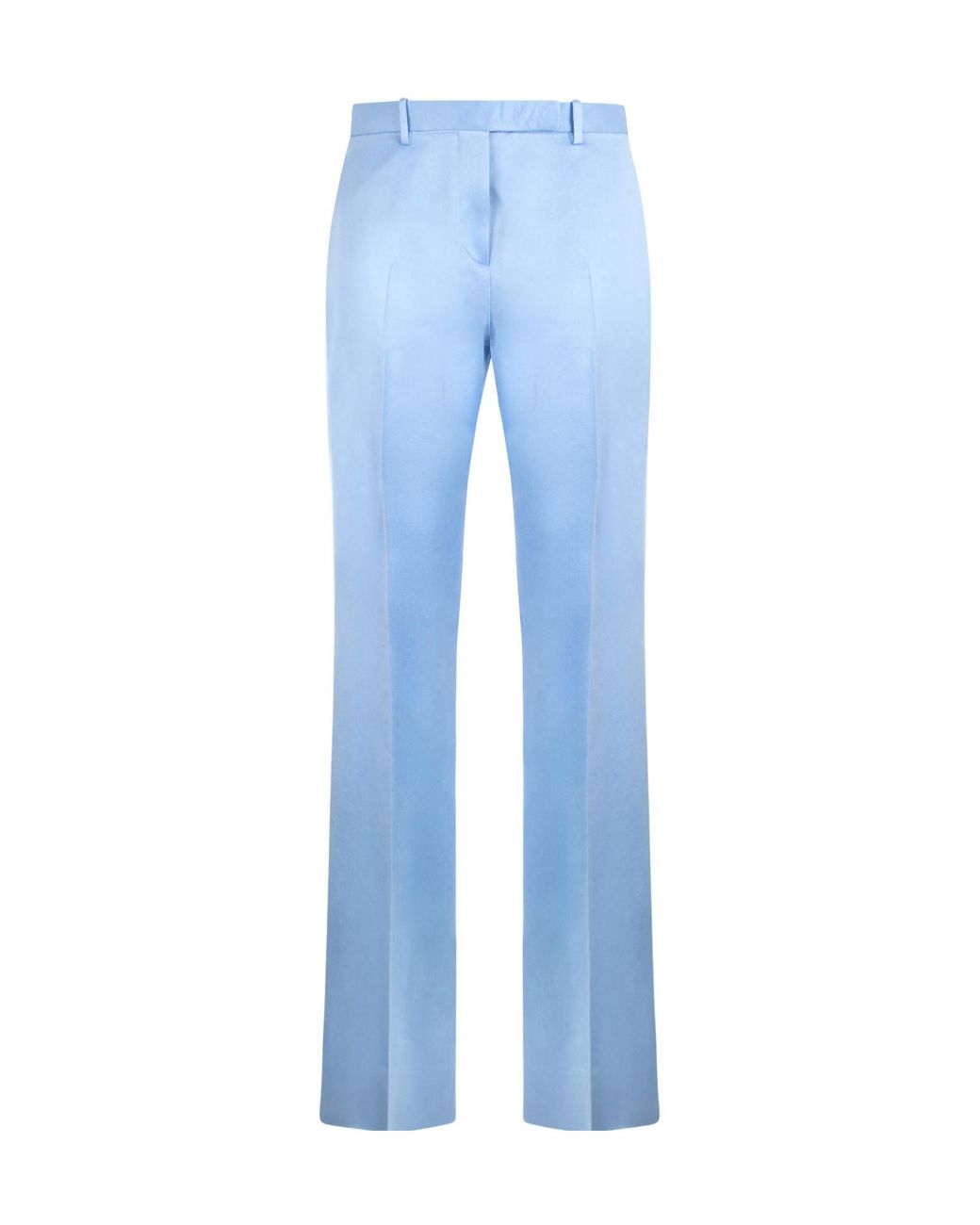 Tom Ford Blue Straight-Leg Tailored Pants