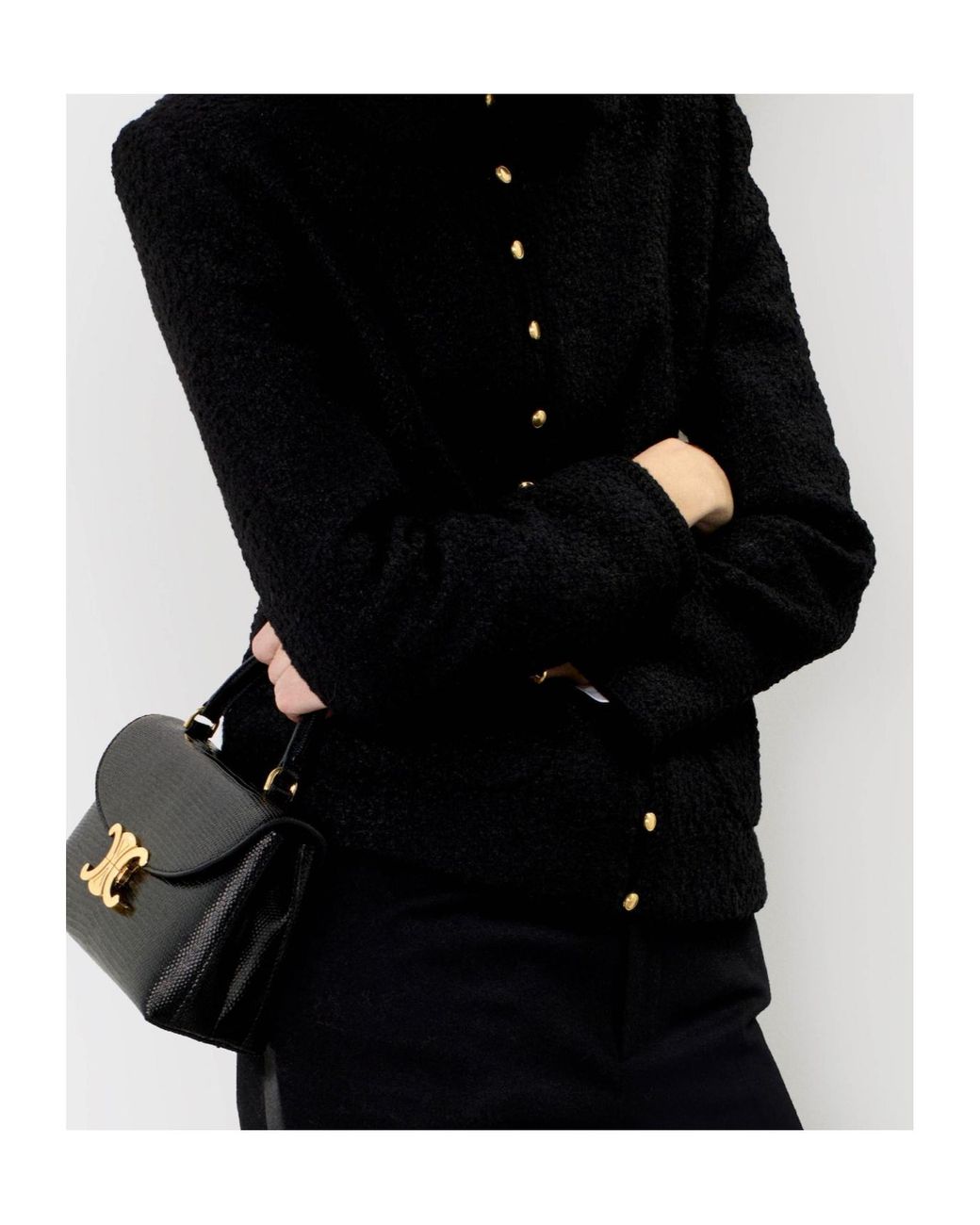 Céline Black Chasseur Jacket