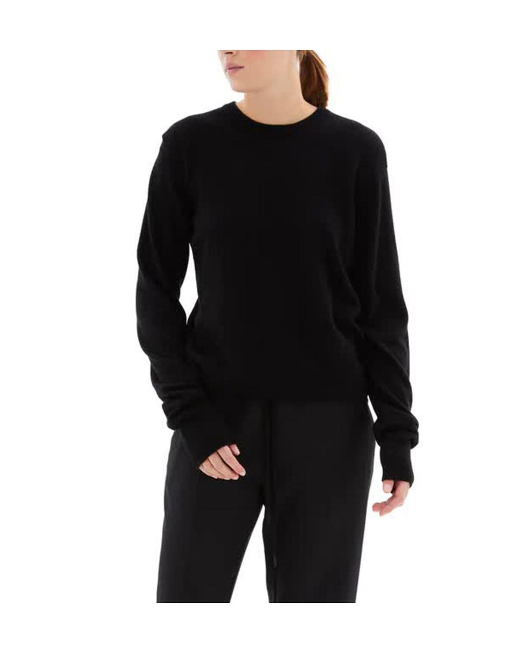 Jil Sander Black Cashmere Jumper