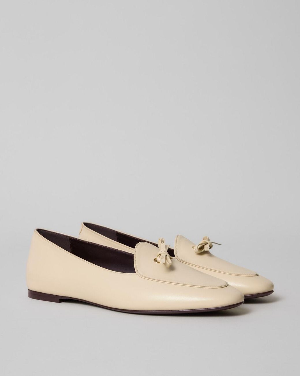 Céline Natural Aura Bow Flats