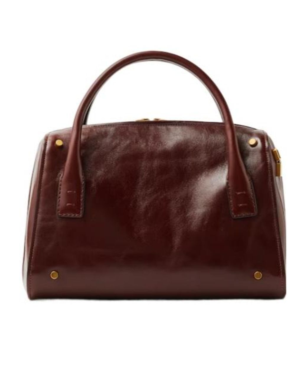 Versace Brown Romy Small Tote Bag