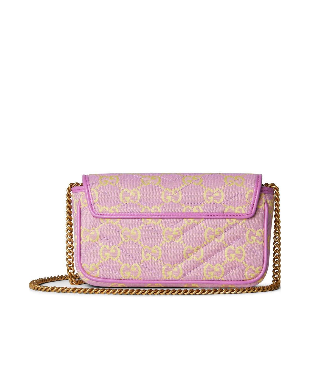 Gucci Pink Gg Crossbody Mini Bag