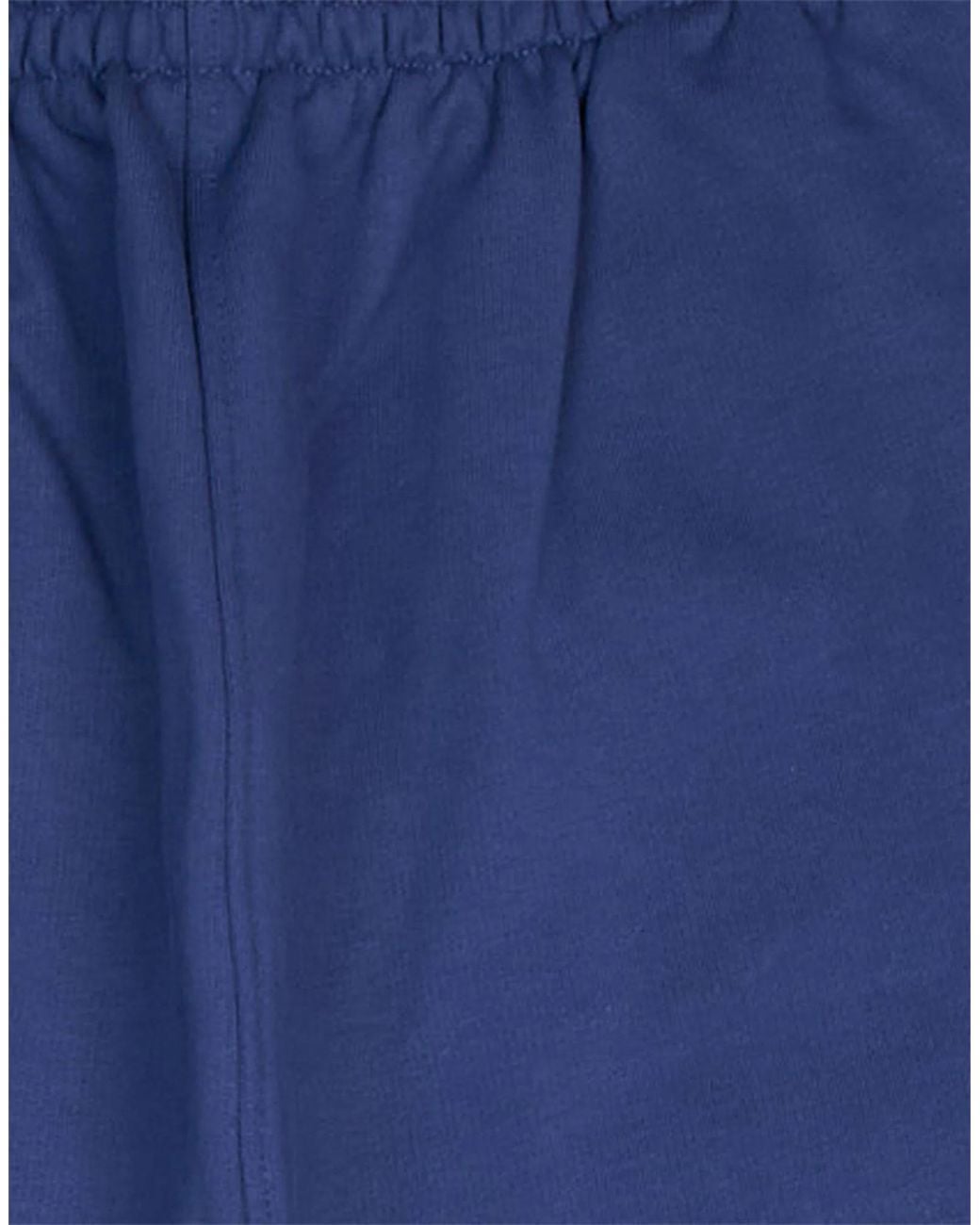 Balenciaga Blue Elastic Waist Straight Leg Embroidered Sweatpants
