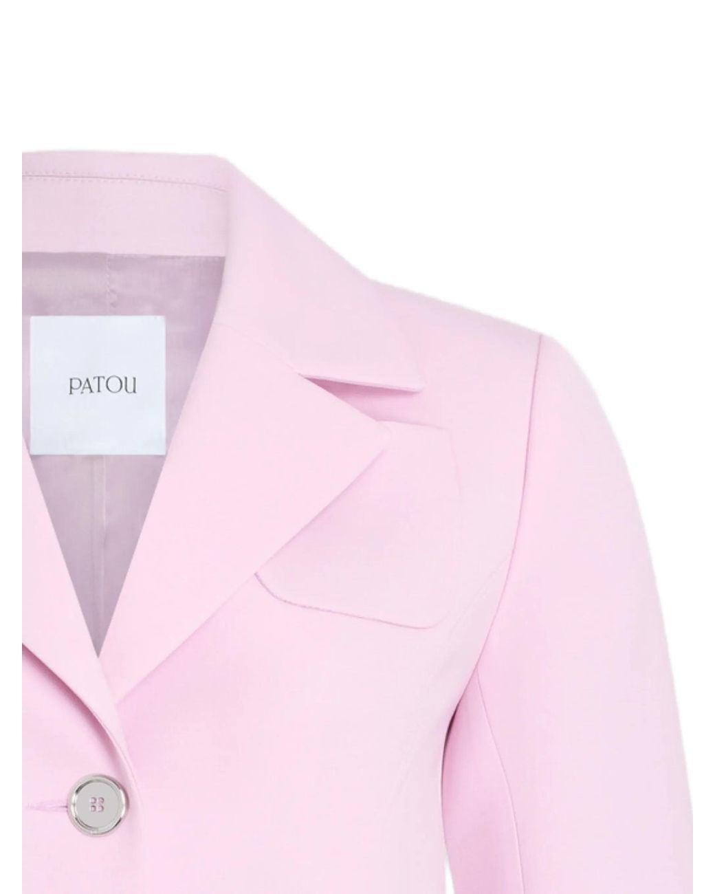 Patou Pink Tailored Short Jacket