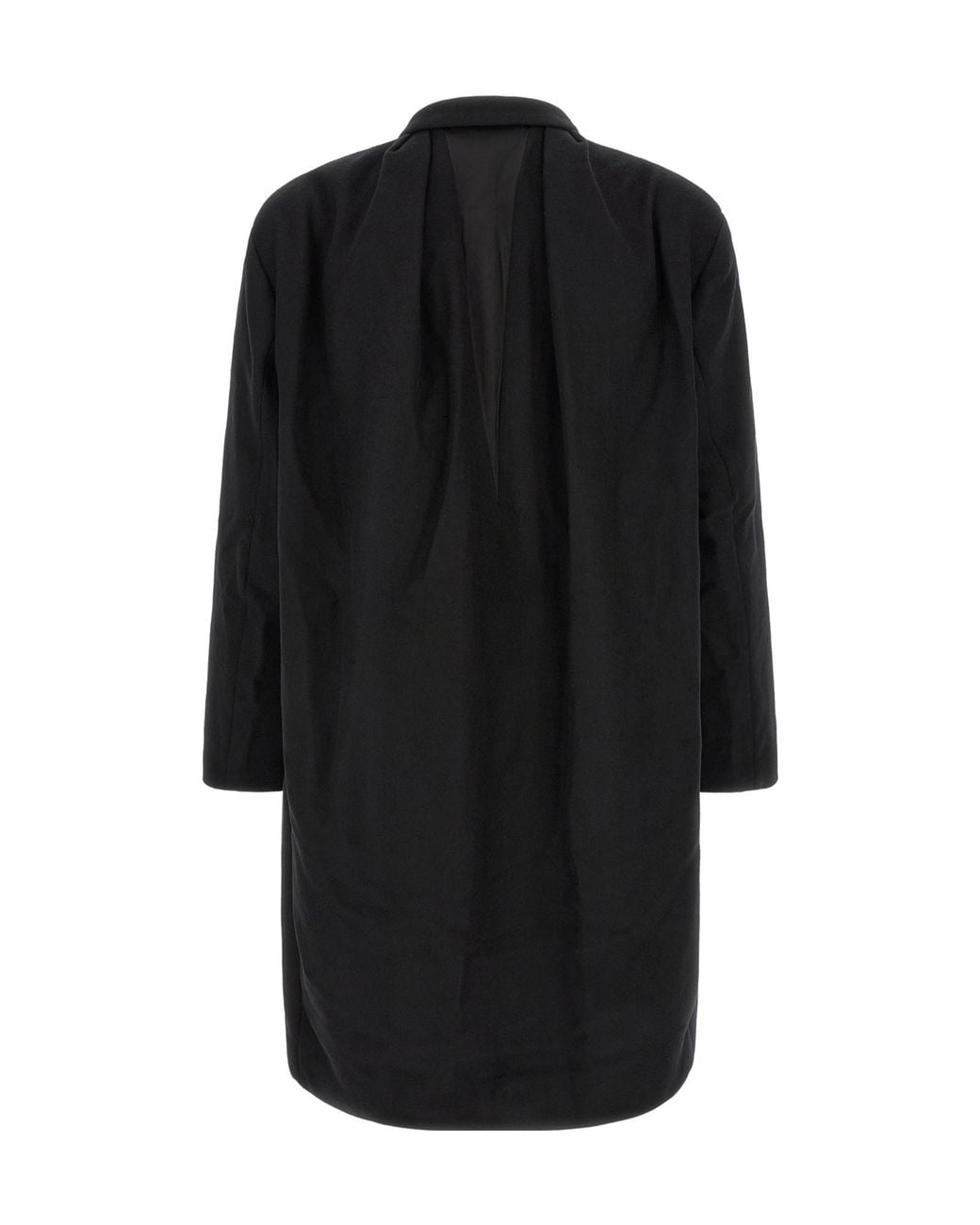 Kiko Kostadinov Black Epelde Oversized Coat for men