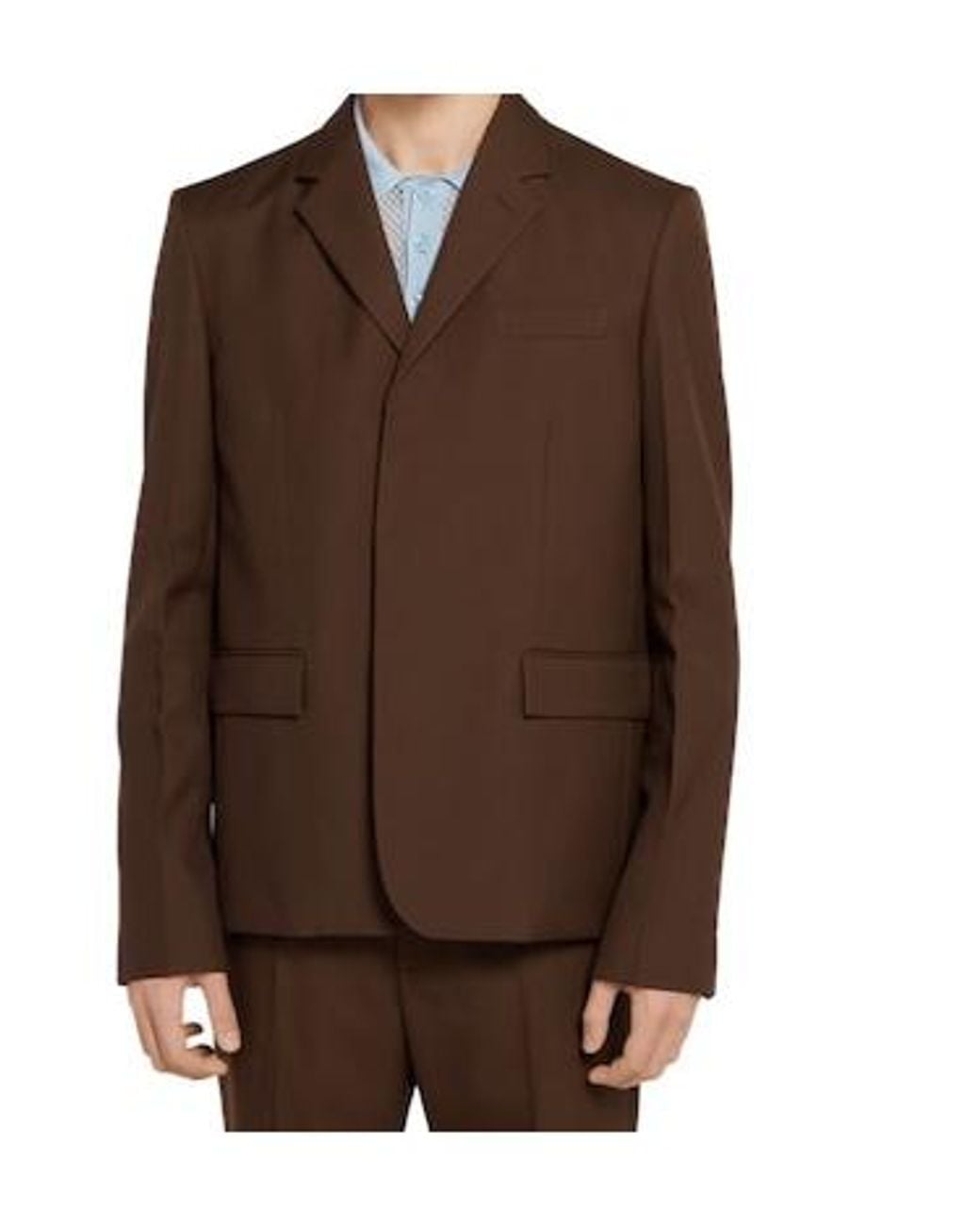 Gucci Brown Embossed Jacket for men