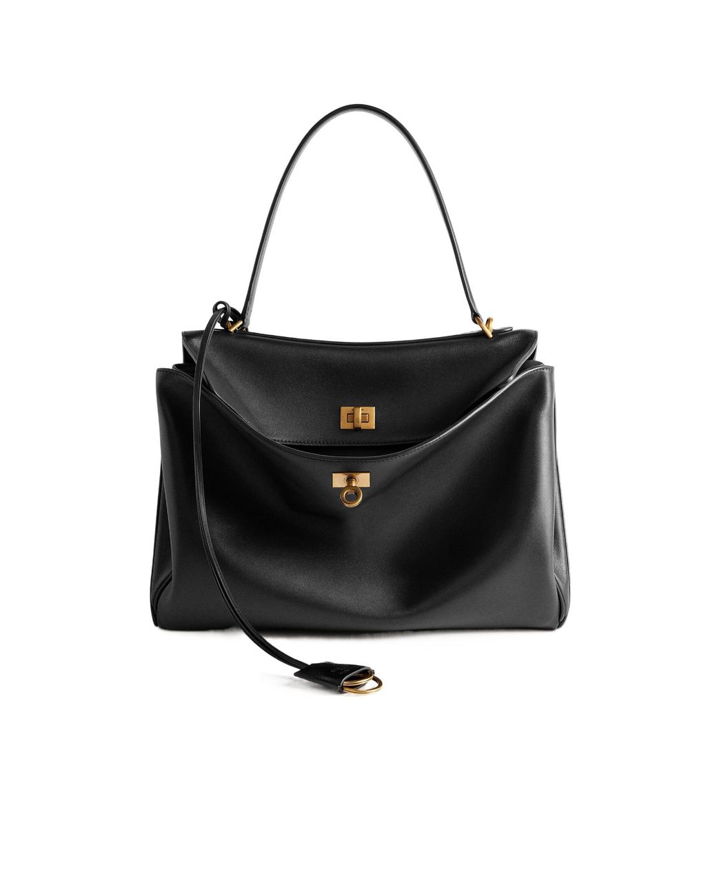 Balenciaga Black Rodeo Medium Handbag