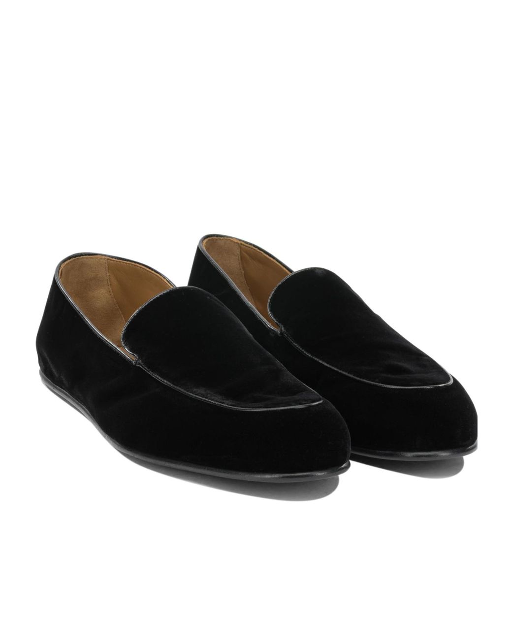 Tom Ford Black Round-Toe Loafers for men