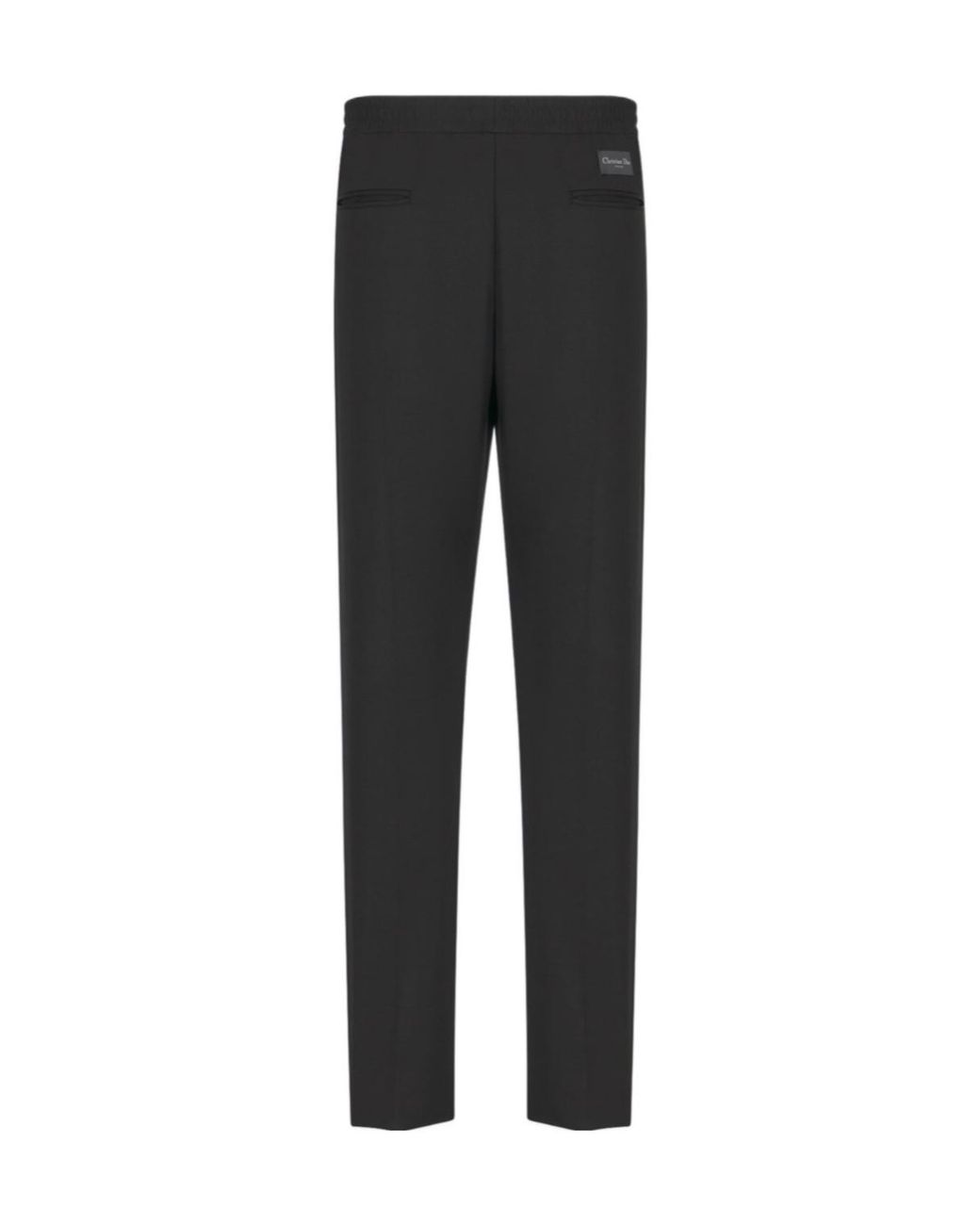 Dior Black Homme Straight Leg Track Pants for men