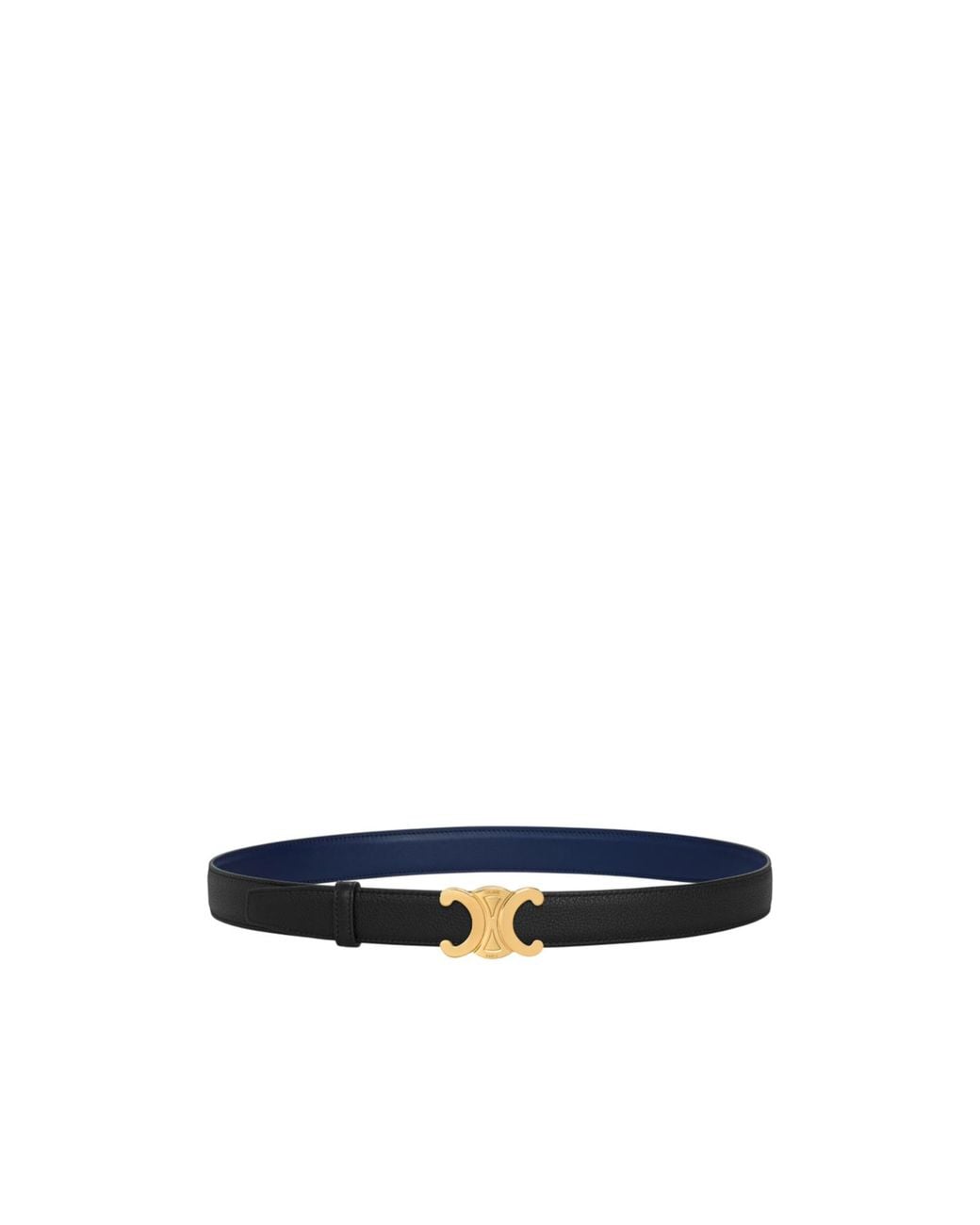 Céline Blue Triomphe Buckle