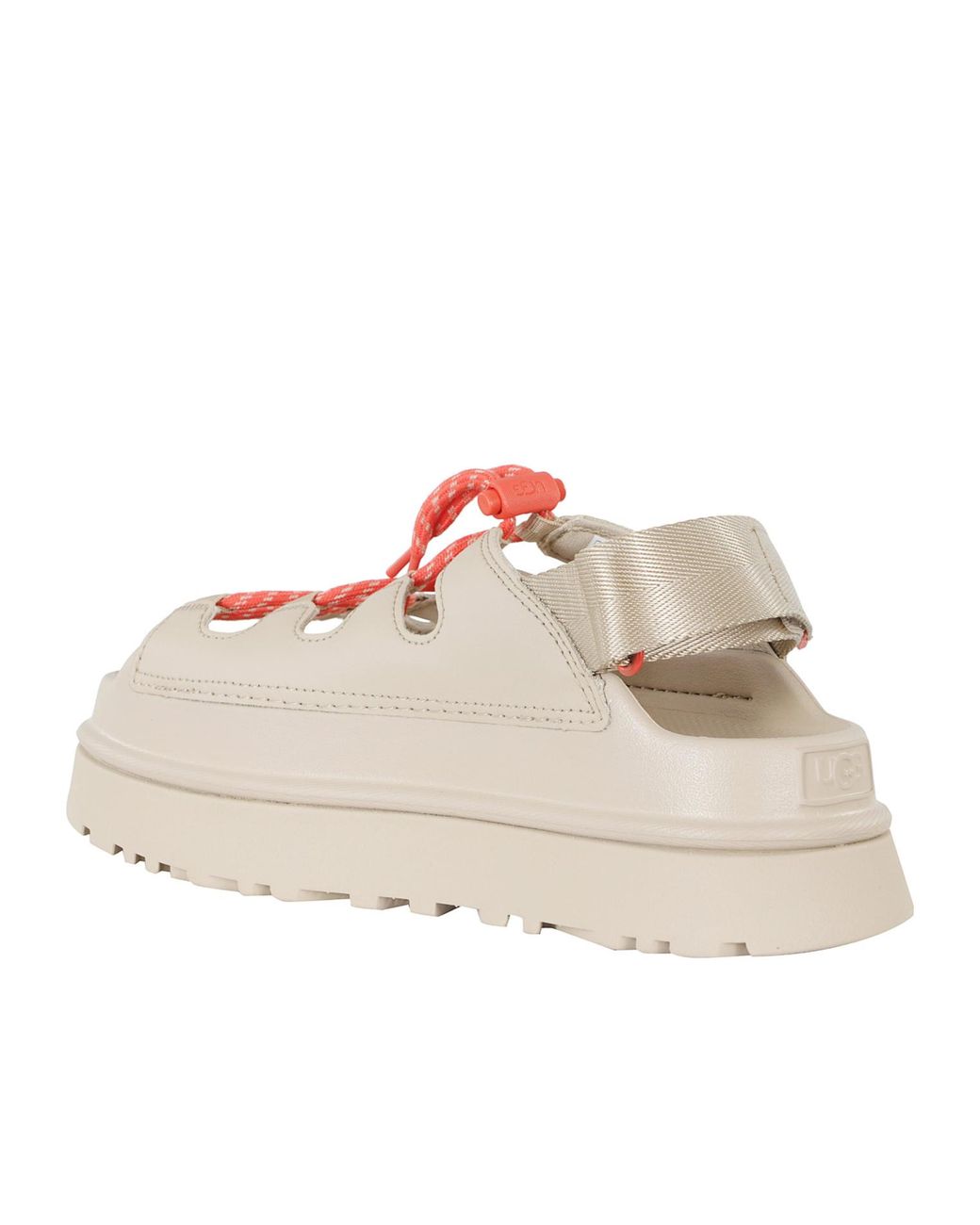 Ugg Pink Round-Toe Flat Sandals