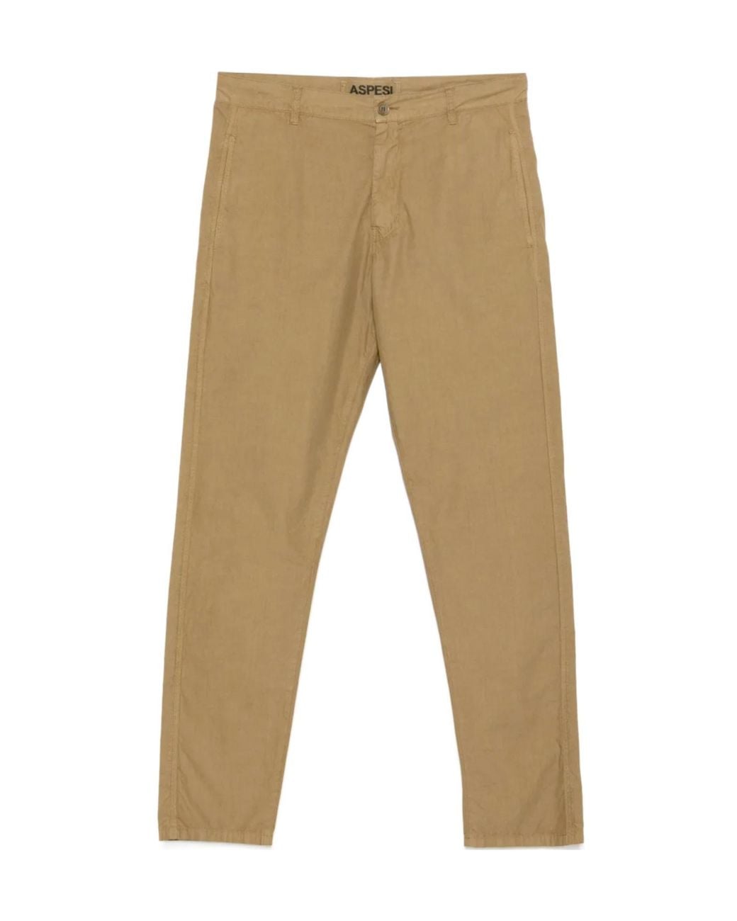 Aspesi Purple Slim Straight Chino Trousers for men