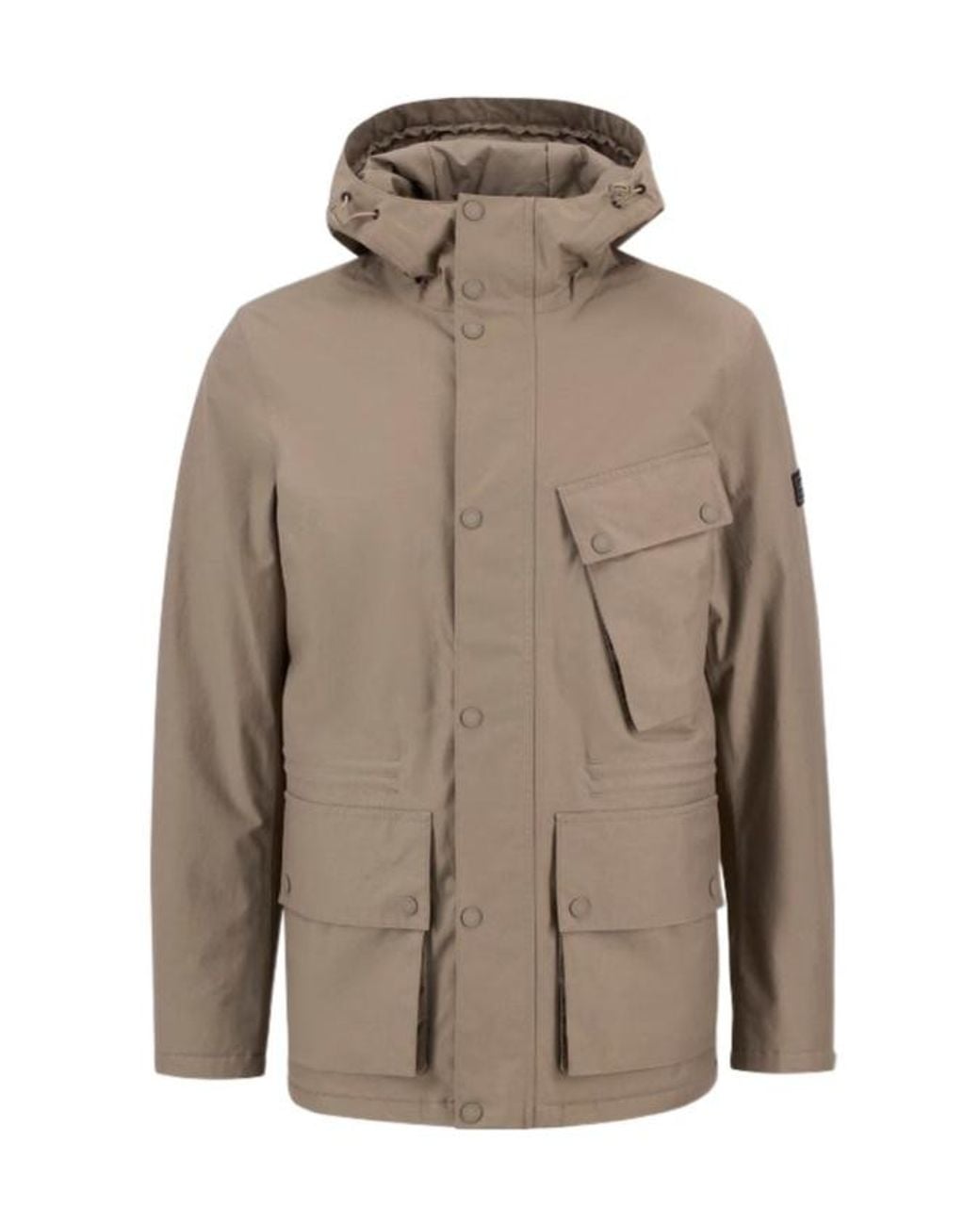 Barbour Brown Endley Waterproof Jacket for men