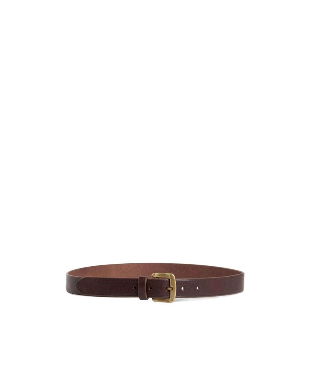 DSquared² Brown Classic Leather Belt