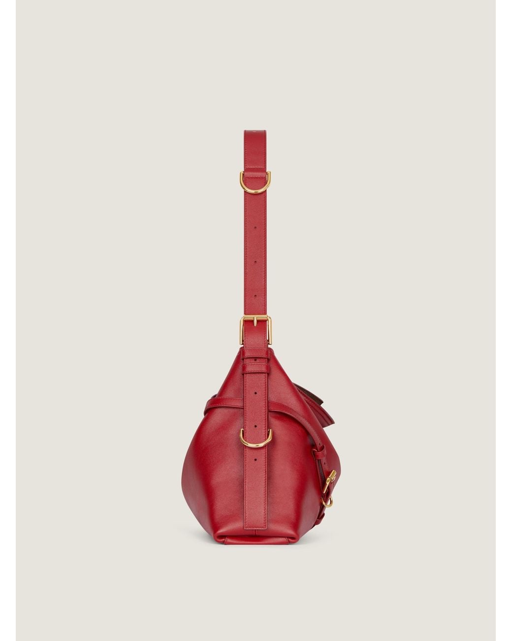 Givenchy Red Voyou Medium Shoulder Bag