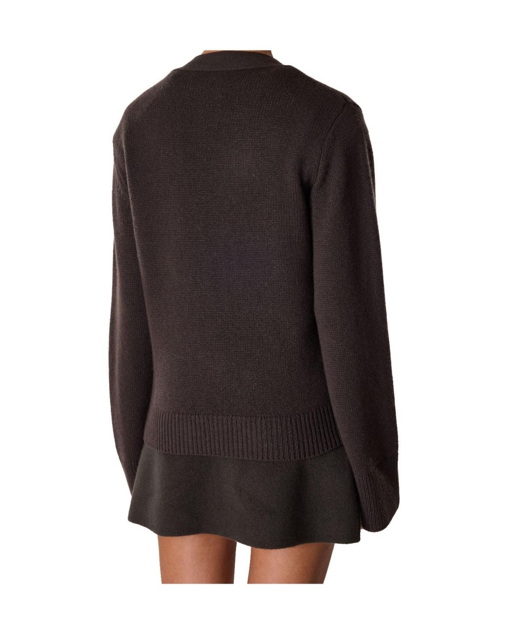 Lisa Yang Black V-Neck Cashmere Cardigan