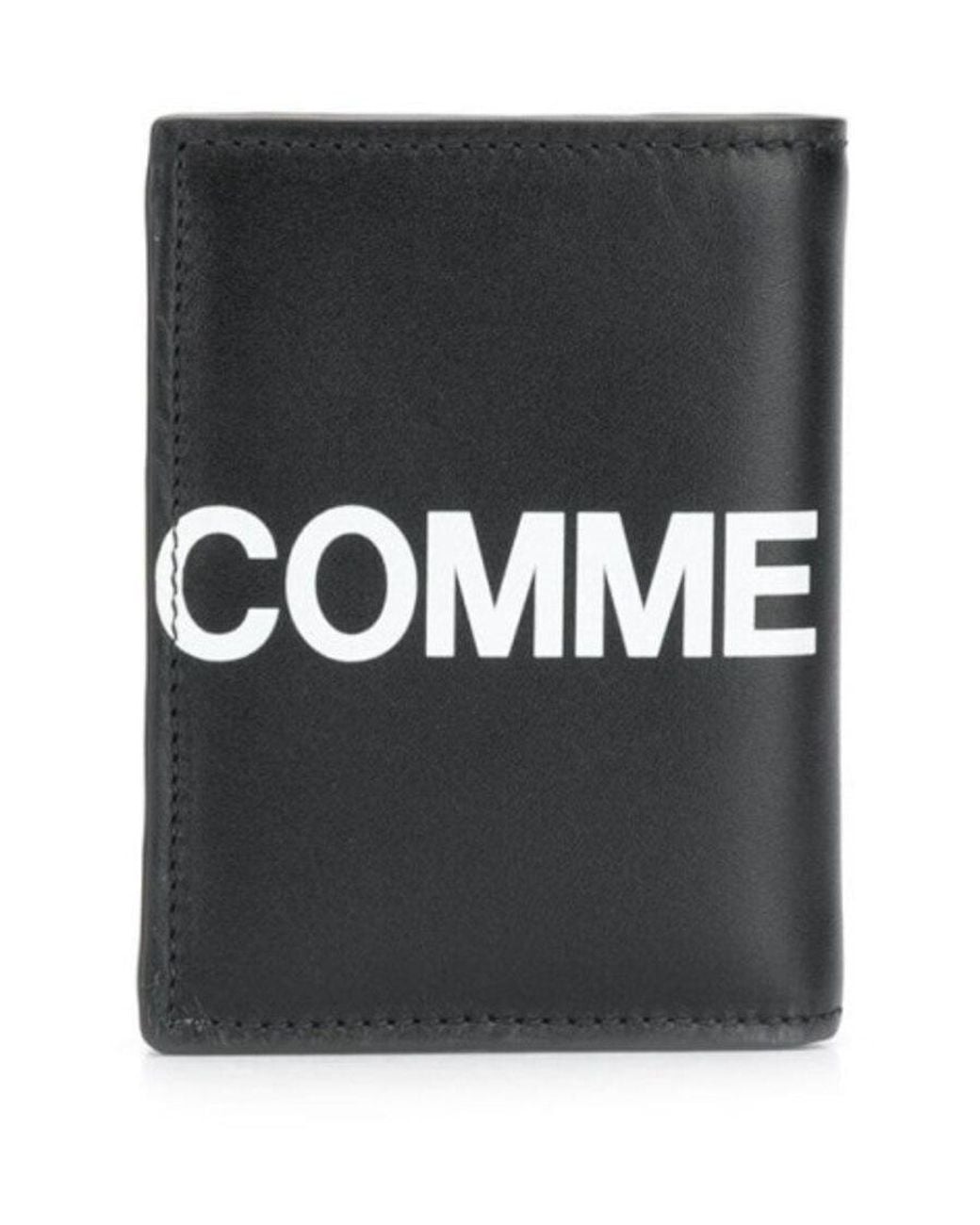Comme des Garçons Black Comme Des Garçons Wallet Huge Logo Wallet for men
