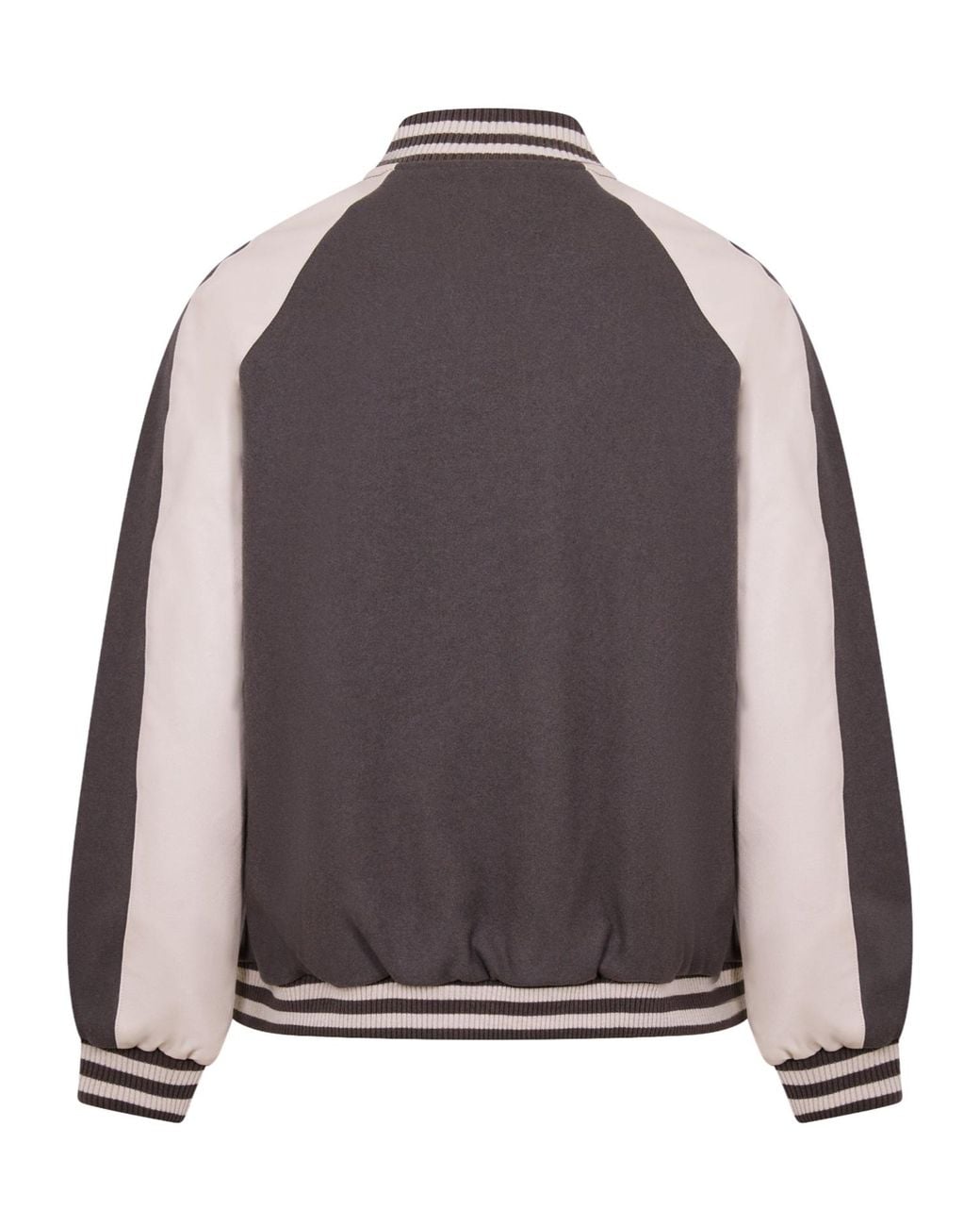 Represent Gray Patchwork Sleeve Coat for men