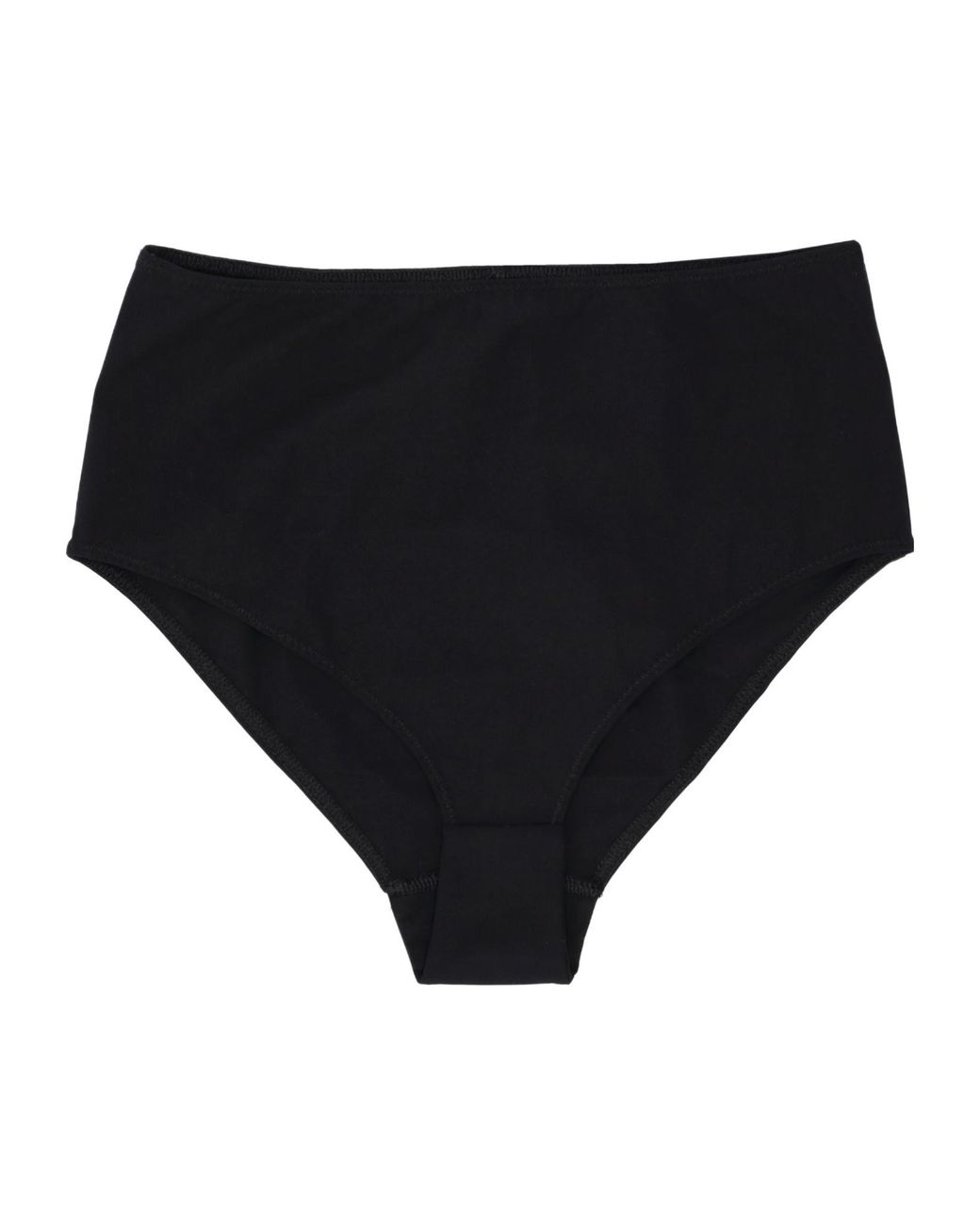Elisabetta Franchi Black High-Waisted Briefs