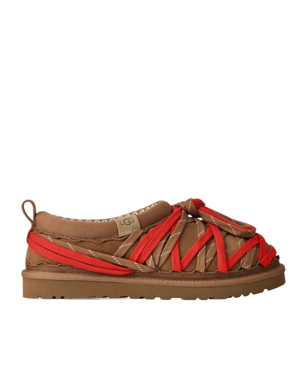 Ugg Red Tasman Lace-Up Slippers for men
