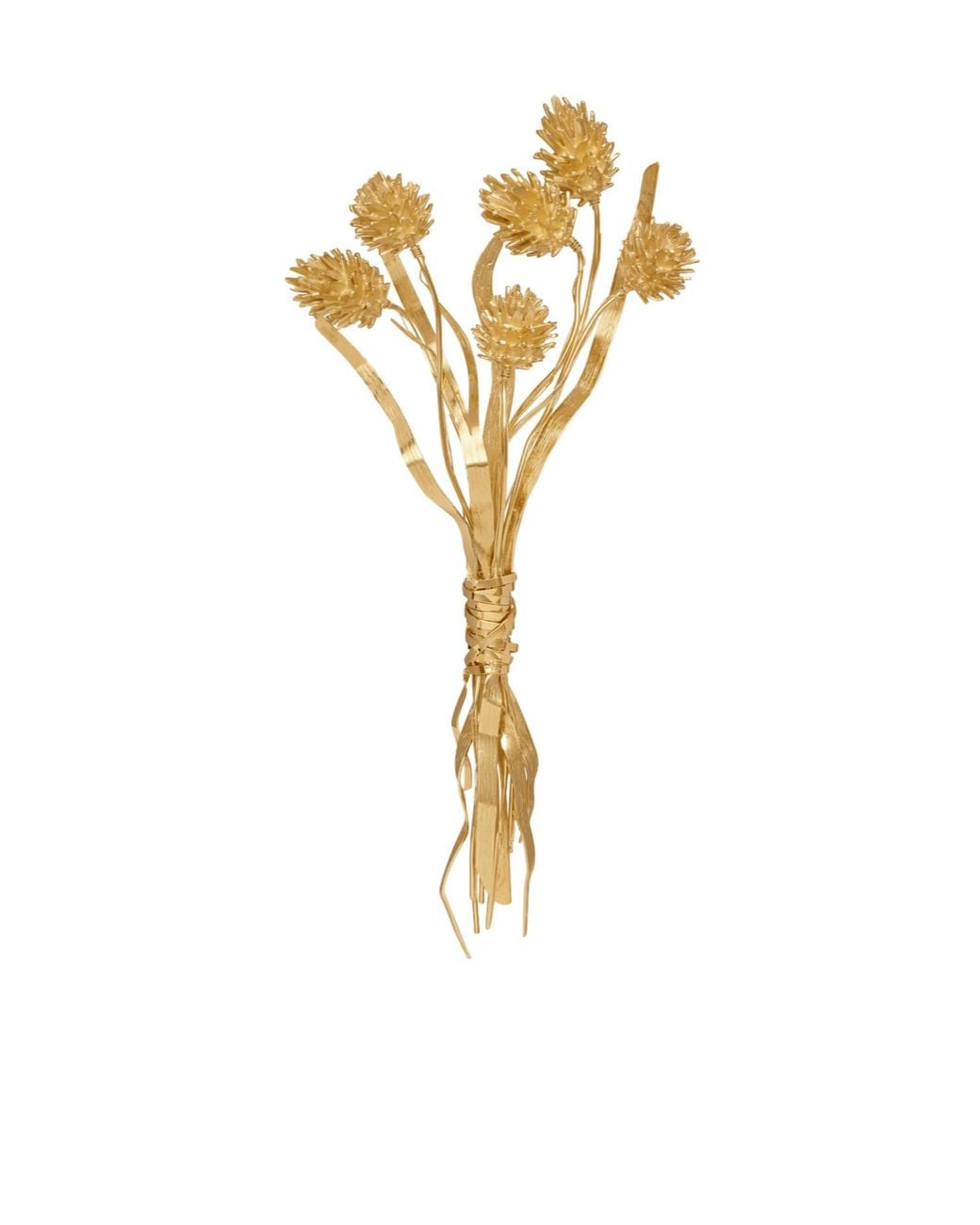 Céline Metallic Thumb Phalaris Brooch