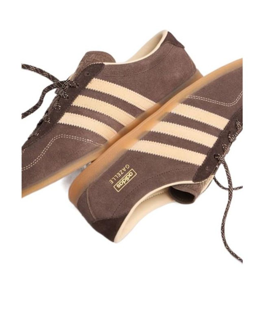 Adidas Originals Brown Suede Sneakers