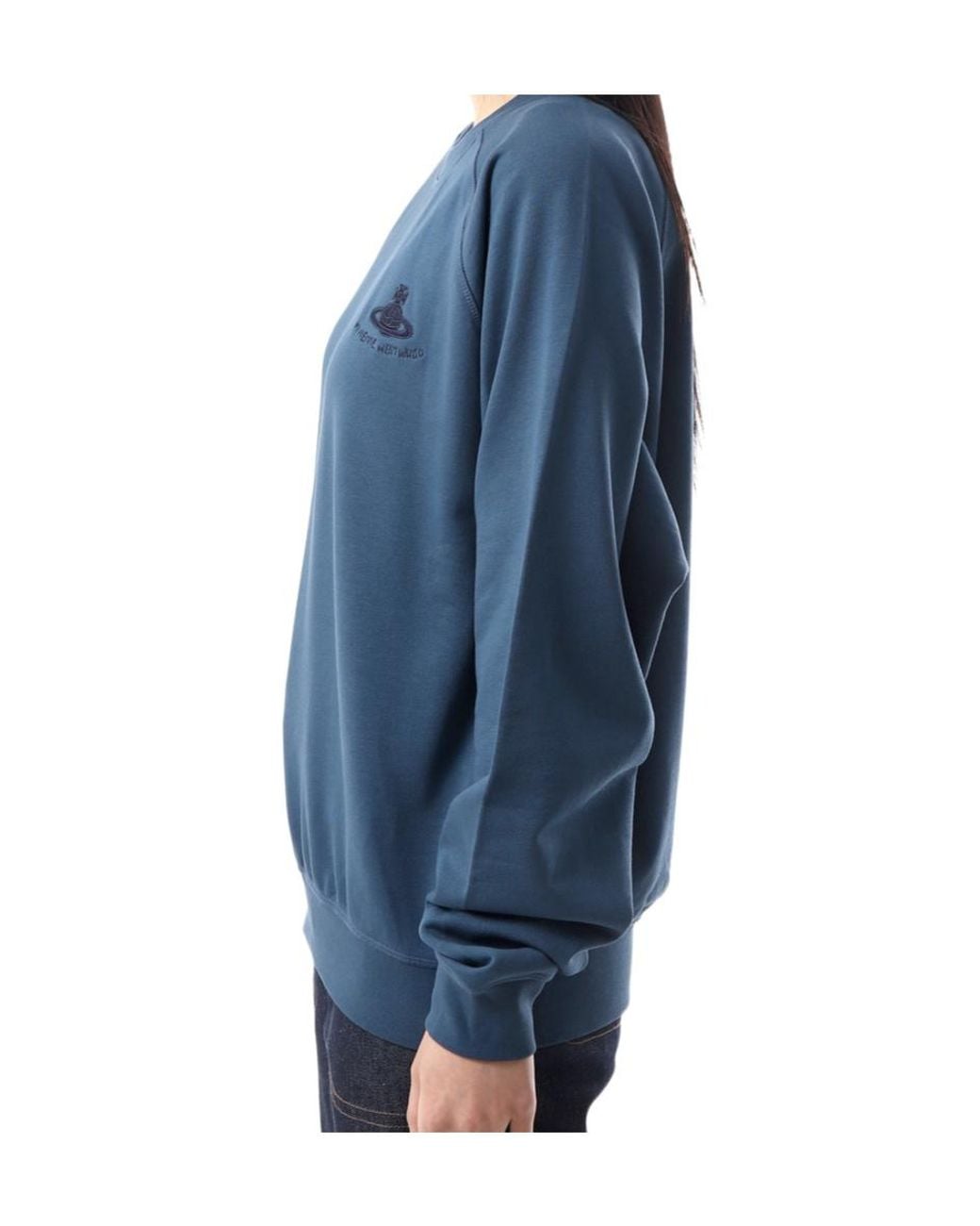 Vivienne Westwood Blue Crew Neck Sweatshirt