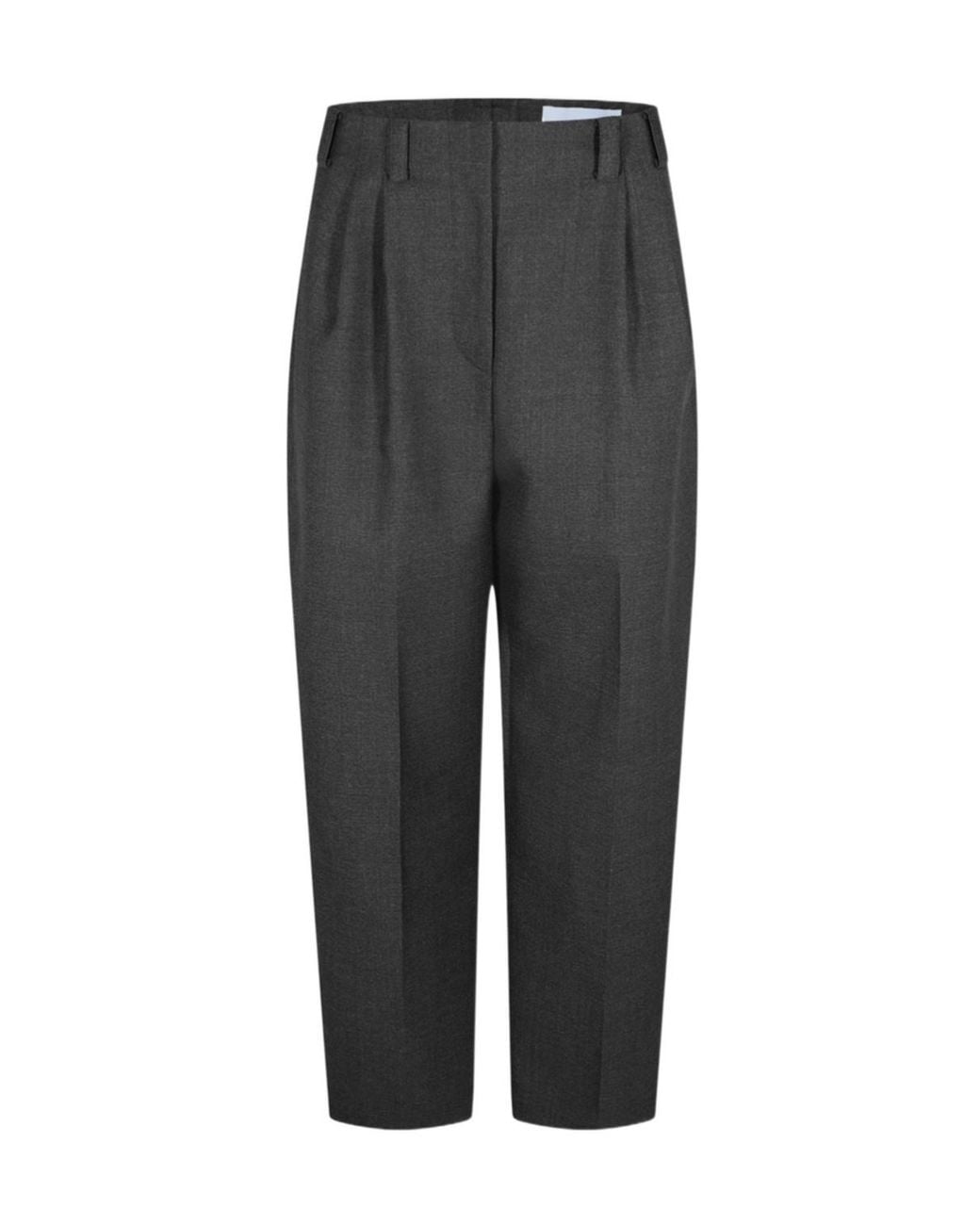 Givenchy Gray Double Pleated Trousers