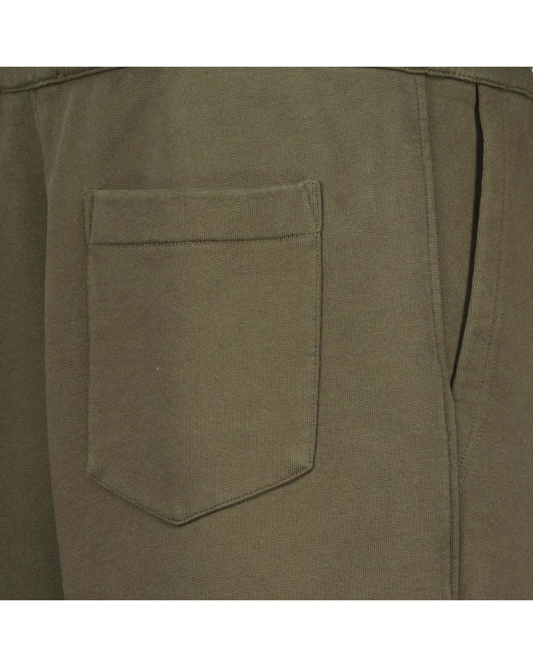 Givenchy Green Logo Printed Bermuda Shorts for men
