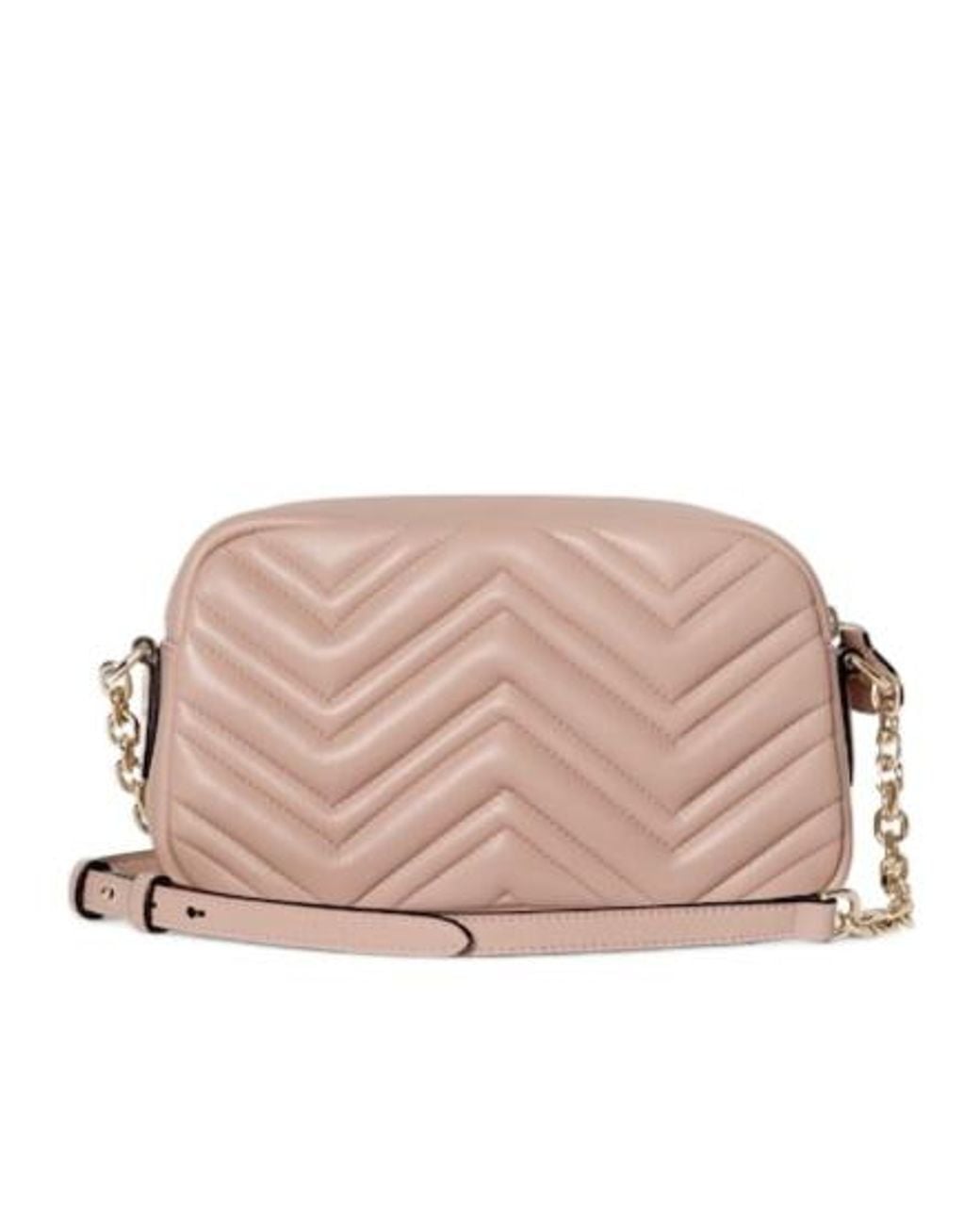 Gucci Pink Marmont Matelassé Shoulder Bag