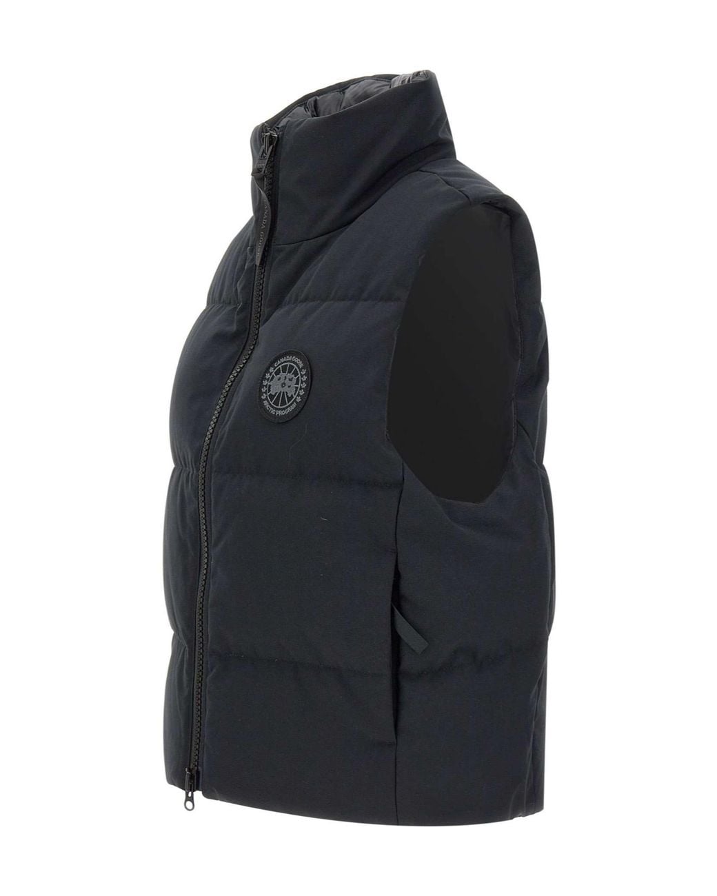 Canada Goose Black Grandview Cropped Gilet