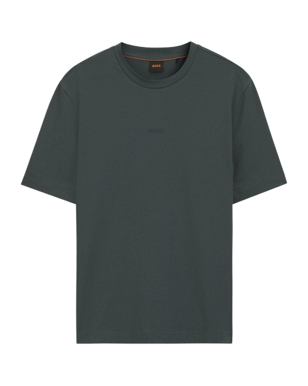 Boss Green Solid Color T-Shirt for men