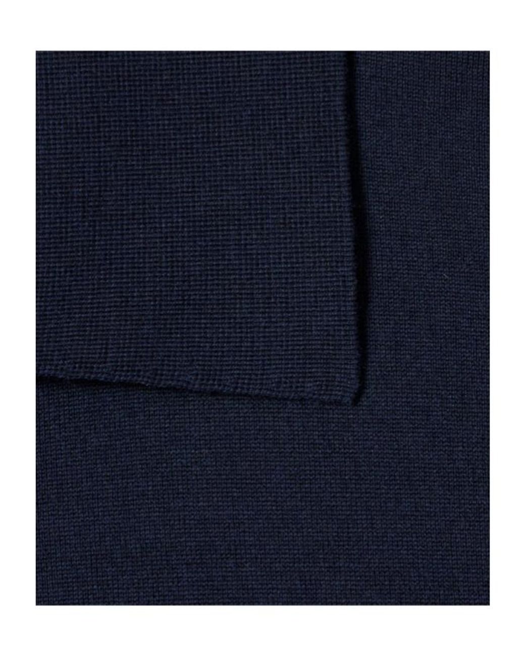 Gucci Blue Logo Embroidered Knit Polo Shirt for men