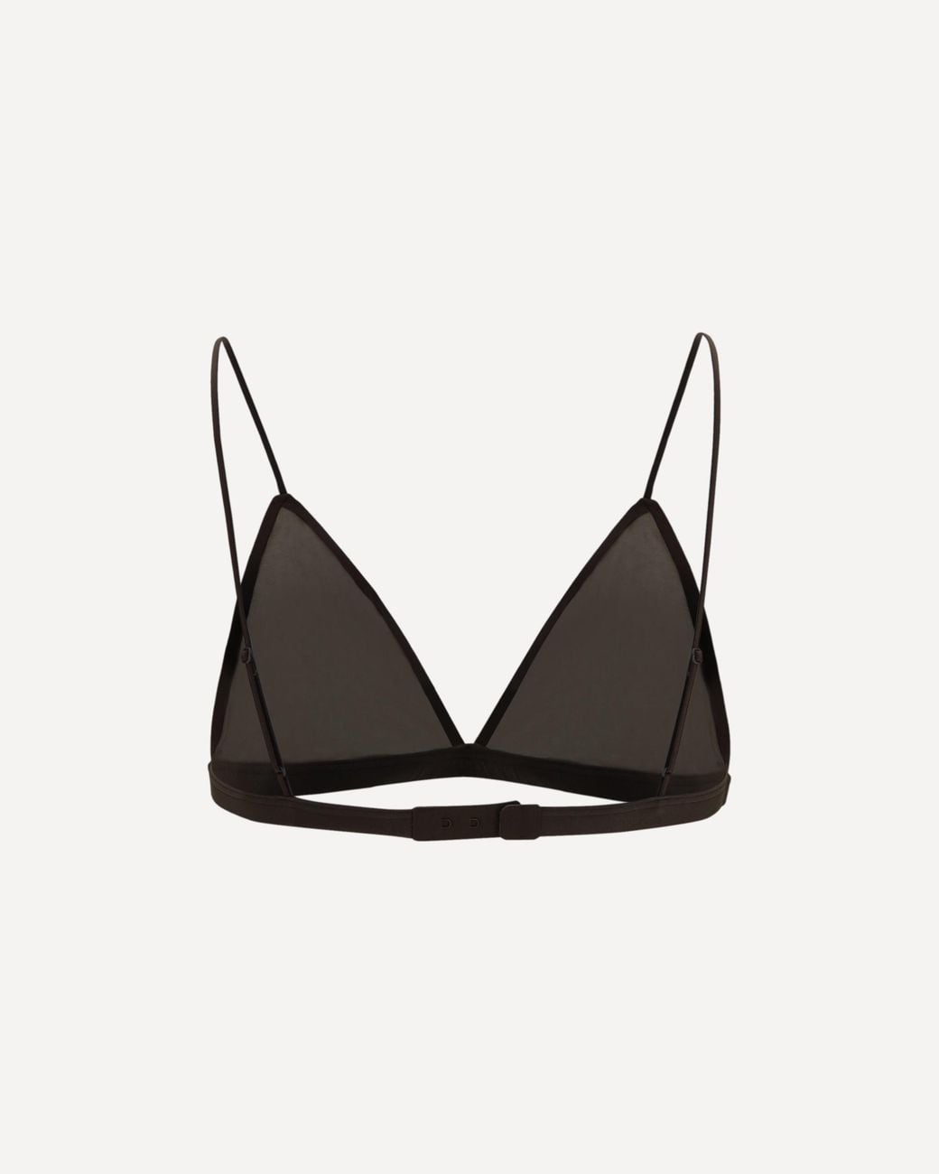 Calvin Klein Brown Ruby Sheer Triangle Bra